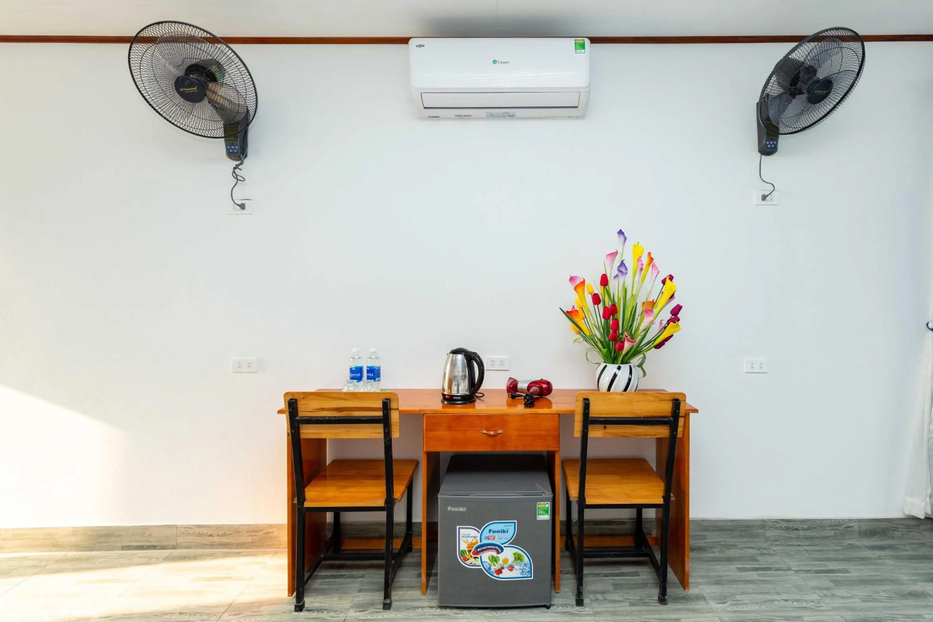 fireplace in Elizabeth Hotel Tam Coc