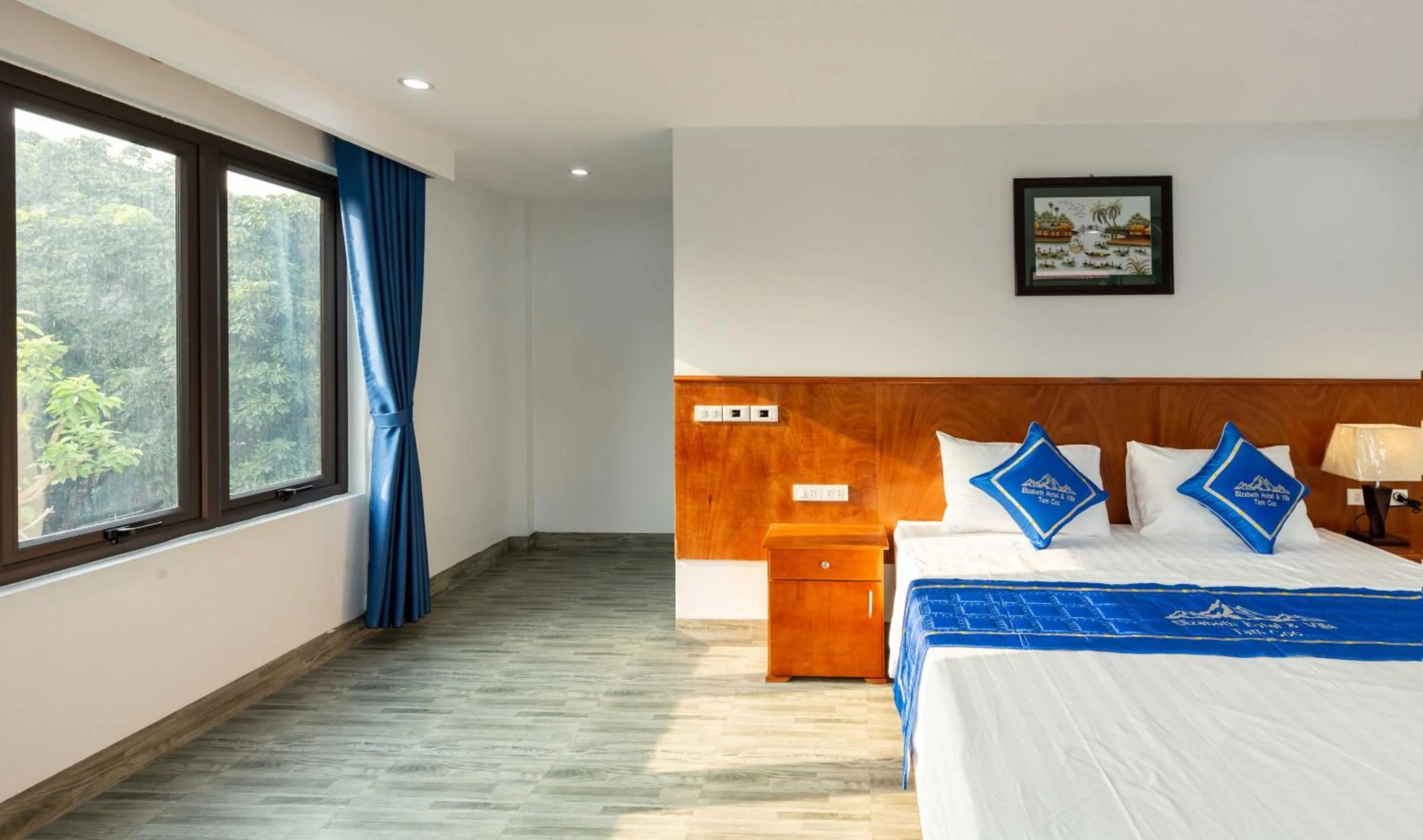 Bed in Elizabeth Hotel Tam Coc