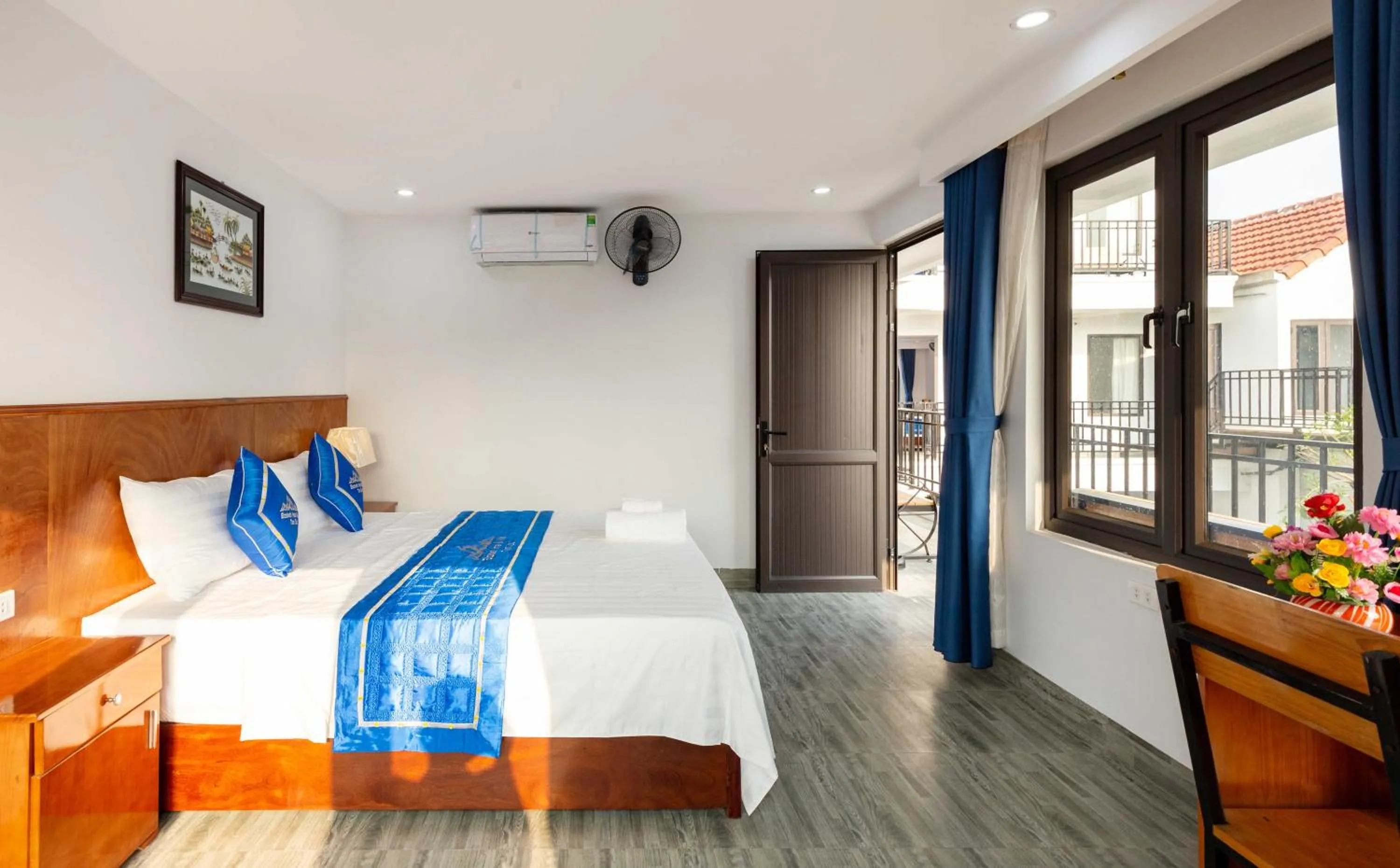 Bed in Elizabeth Hotel Tam Coc