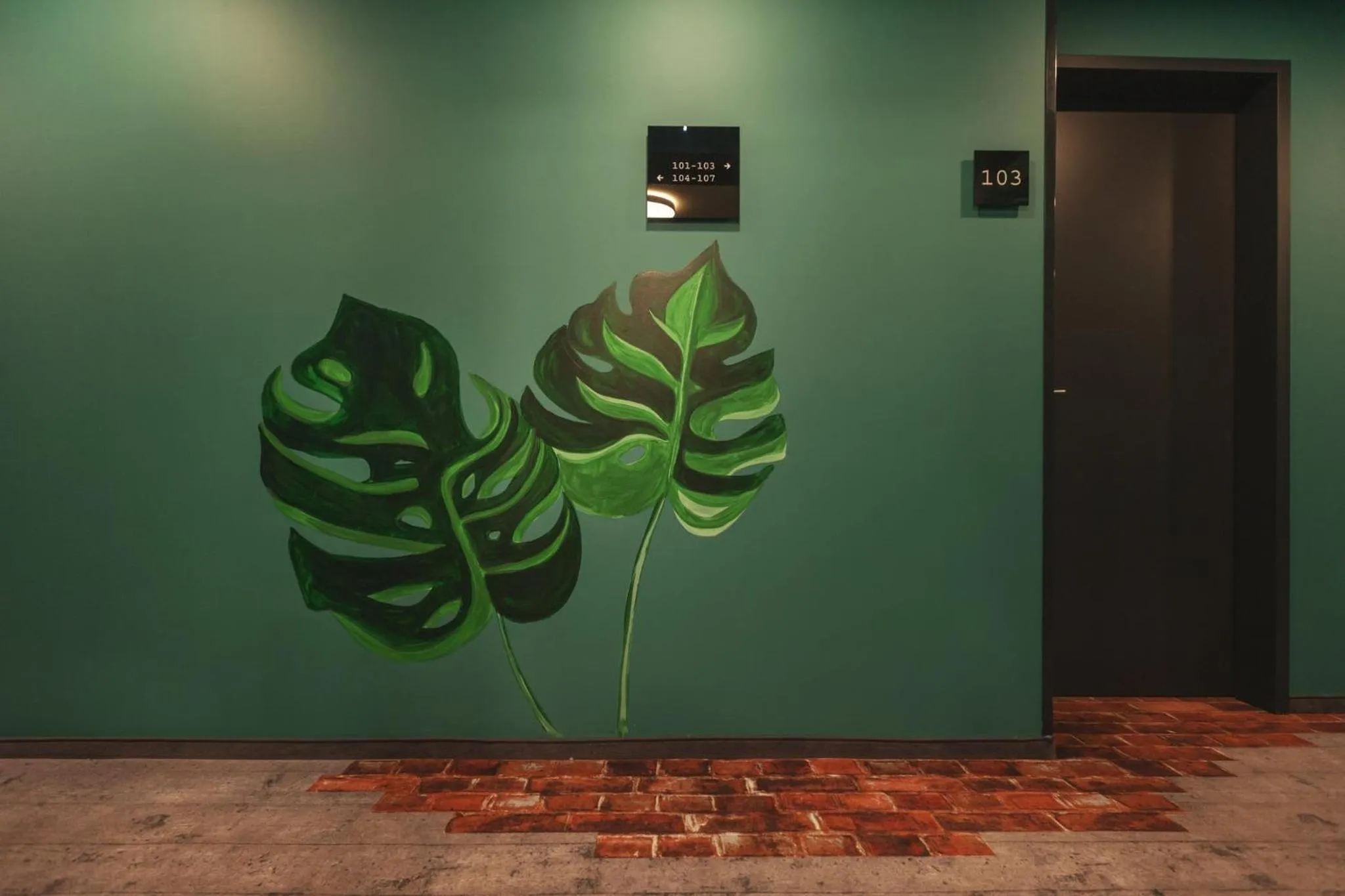 Decorative detail in Holiday Inn - the niu, Bricks Hamburg Eppendorf by IHG