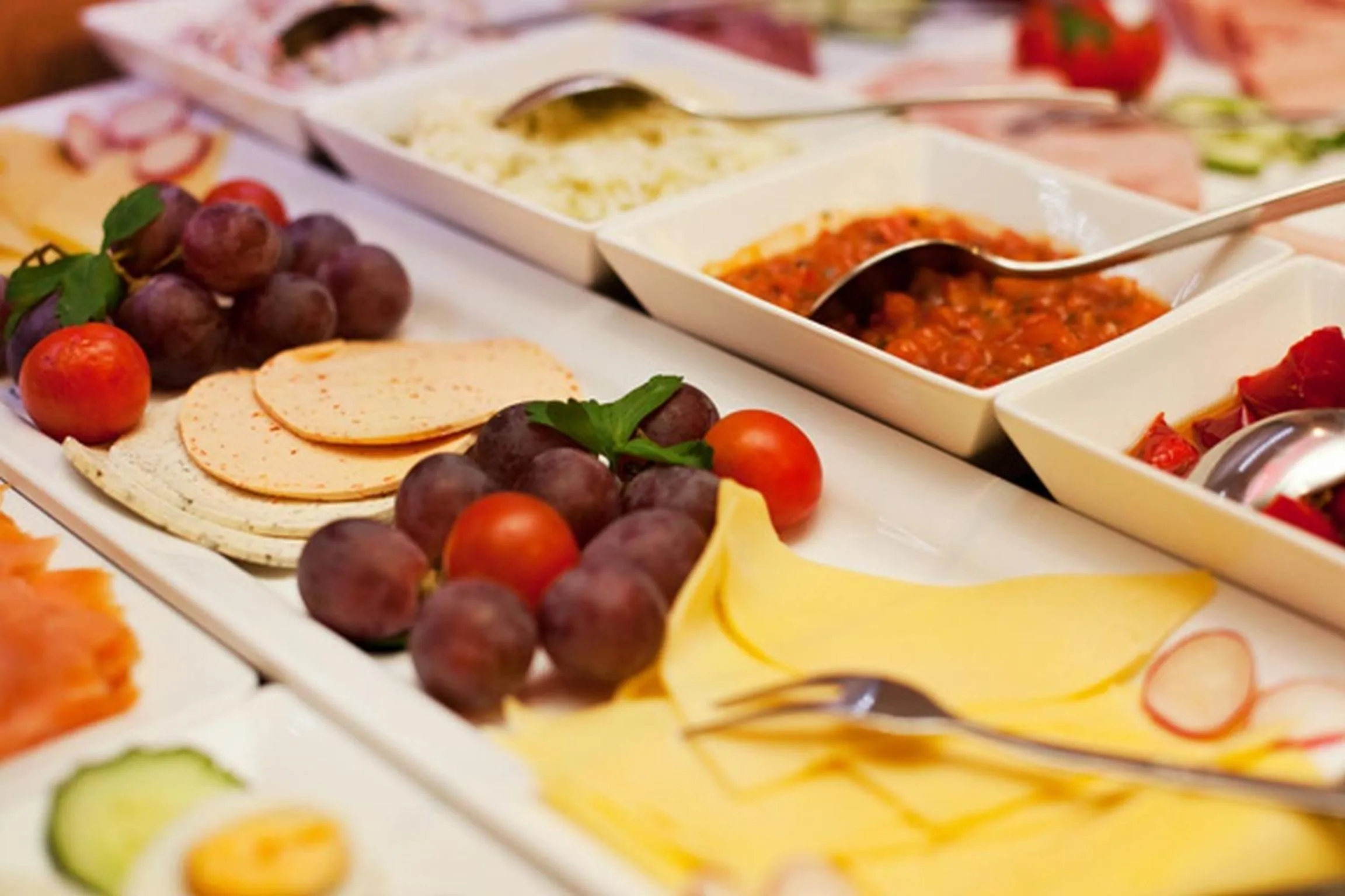 Food and drinks in Hotel Asahi