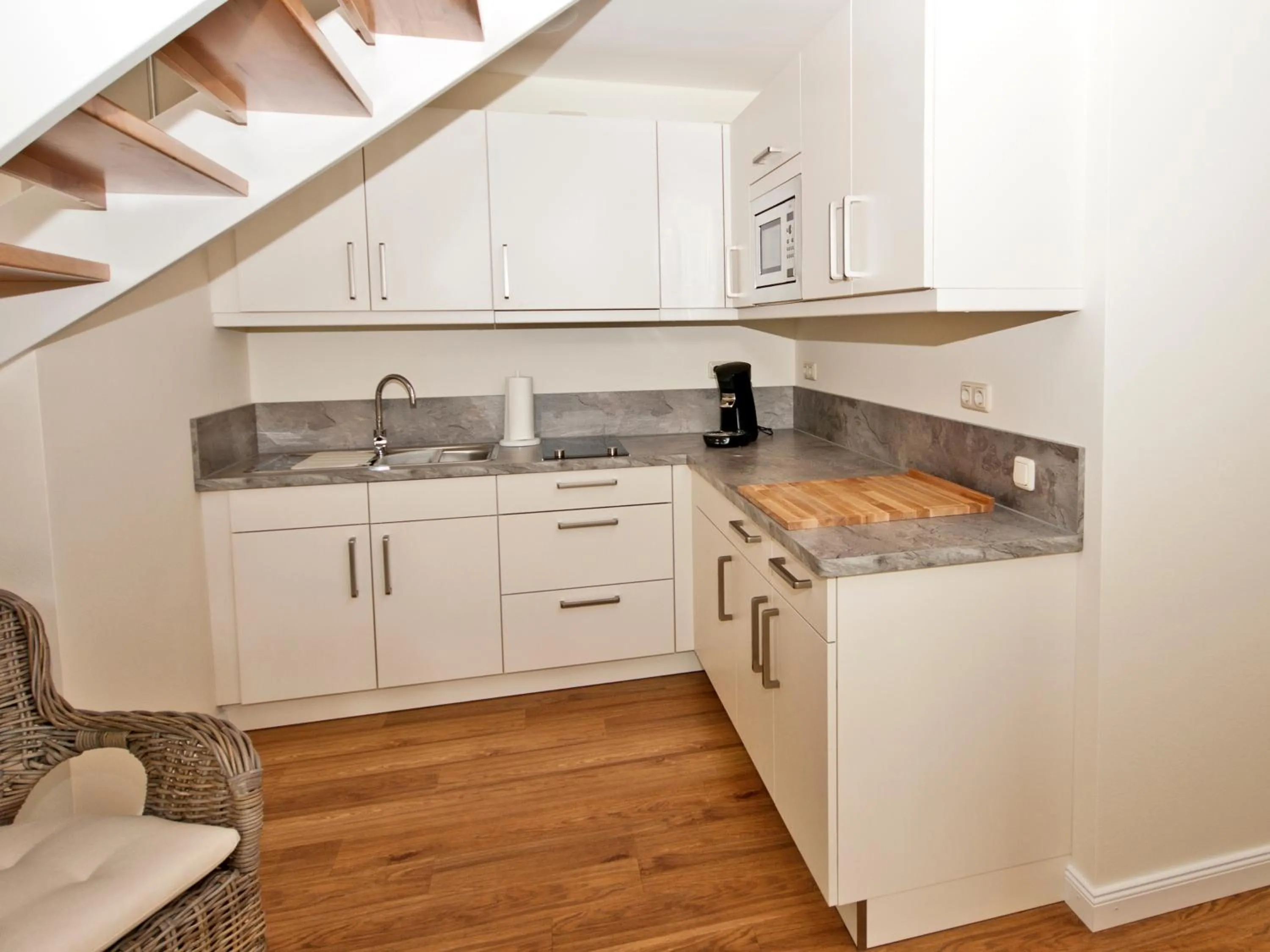 Kitchen or kitchenette in Flair Landhotel Strengliner Mühle