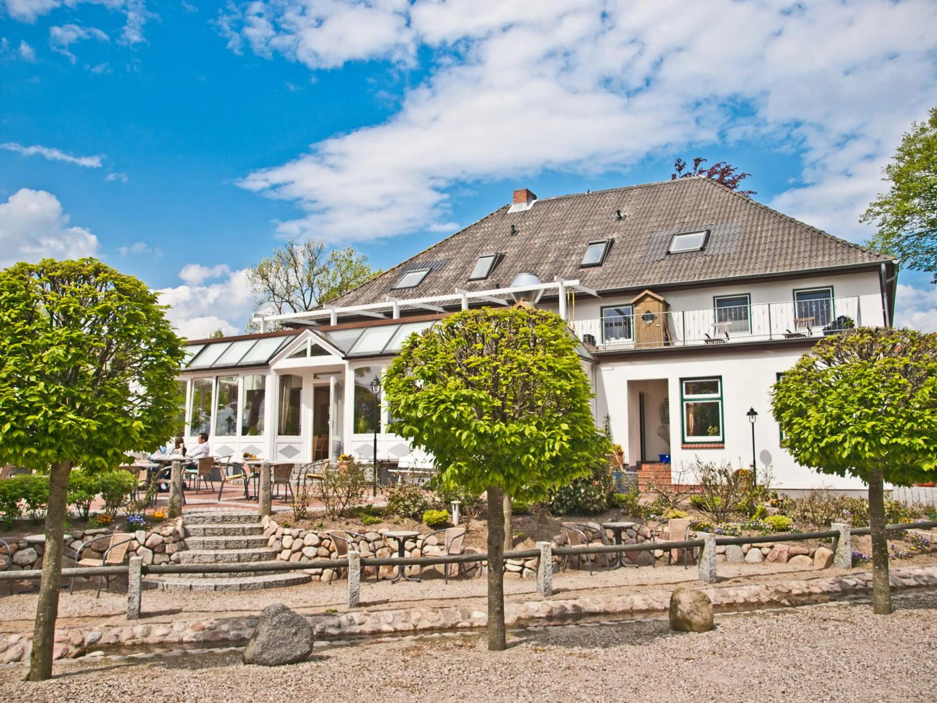 Garden in Flair Landhotel Strengliner Mühle