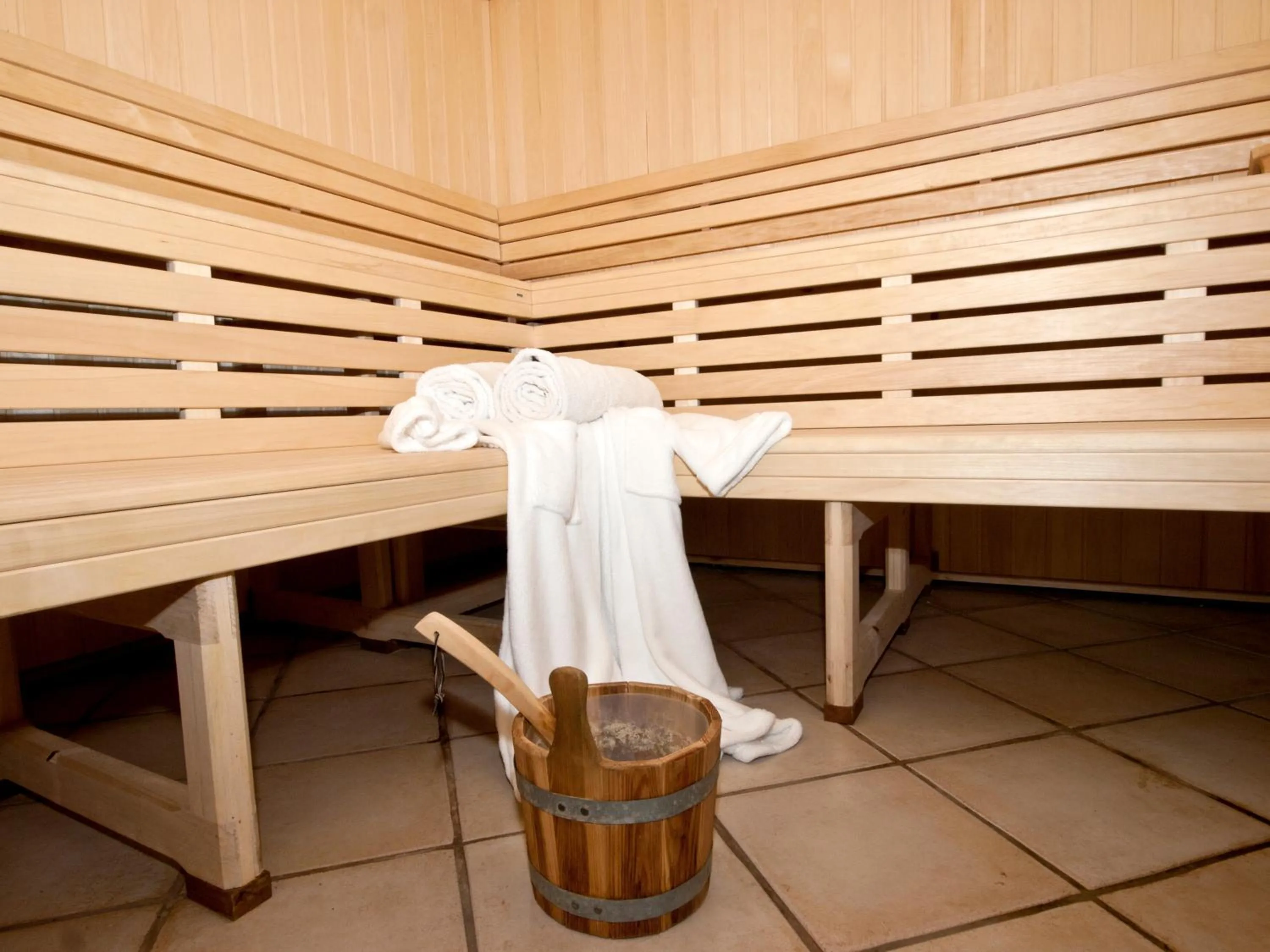 Sauna in Flair Landhotel Strengliner Mühle