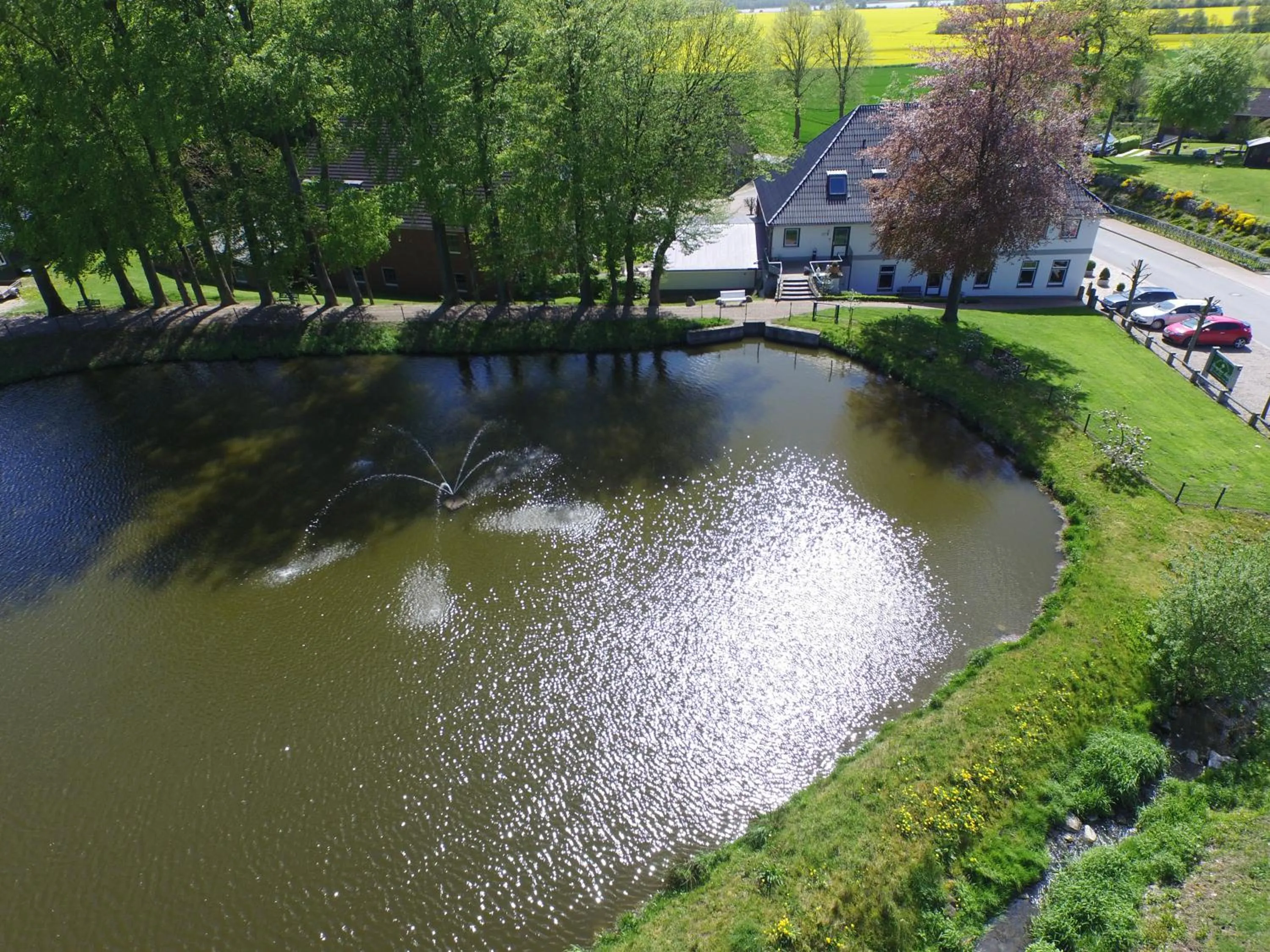 Natural landscape in Flair Landhotel Strengliner Mühle