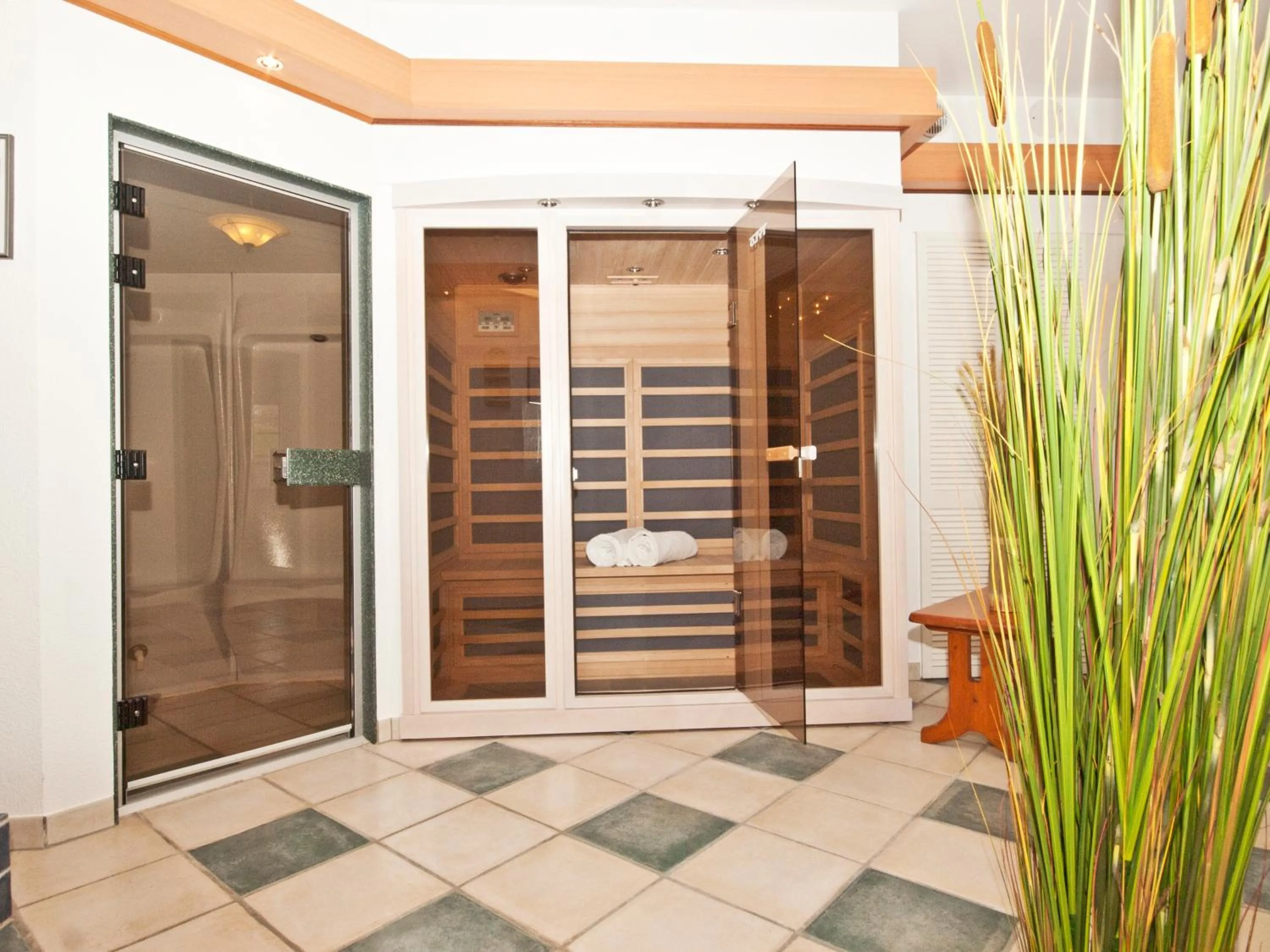 Sauna in Flair Landhotel Strengliner Mühle