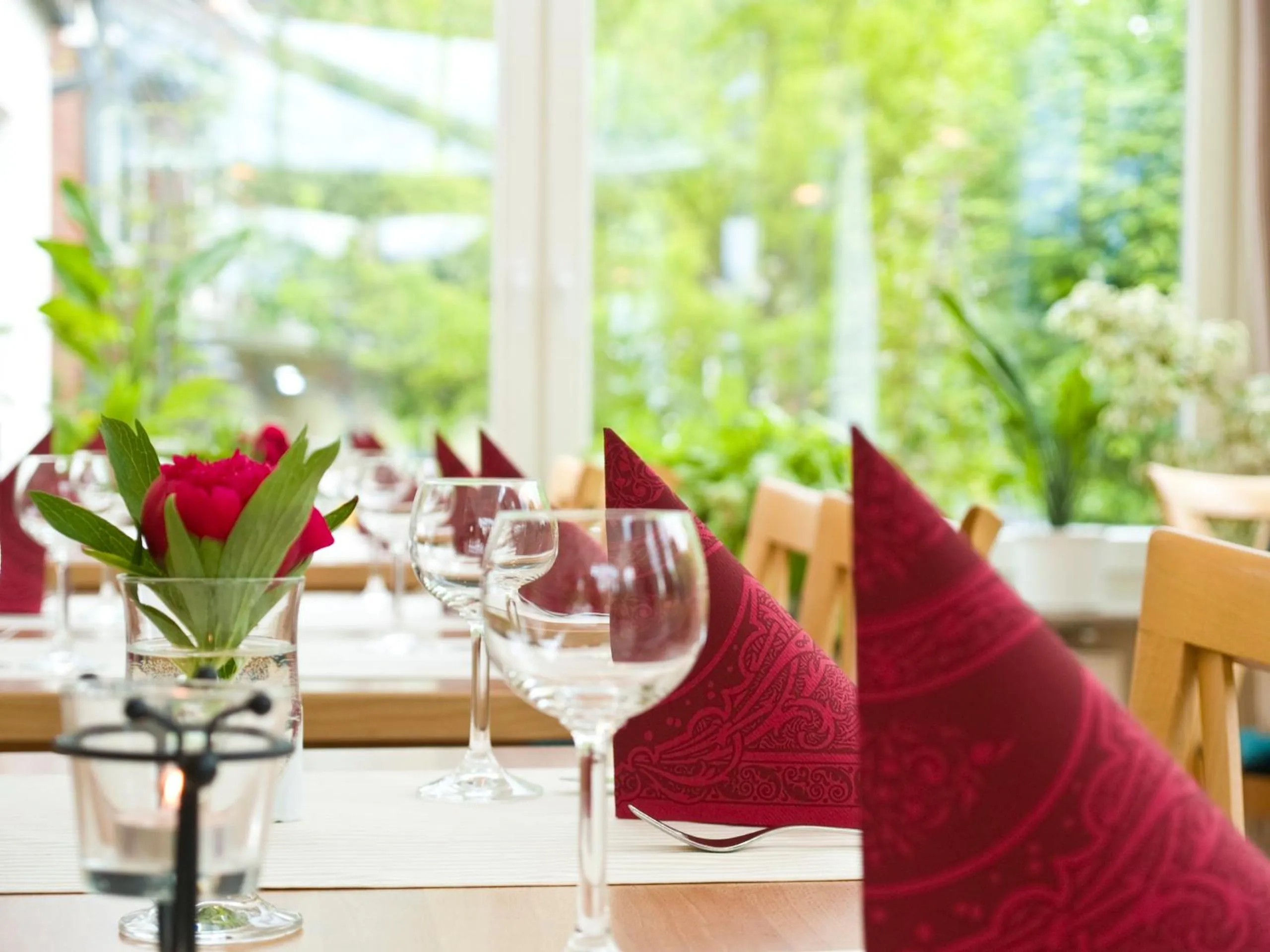 Restaurant/places to eat in Flair Landhotel Strengliner Mühle