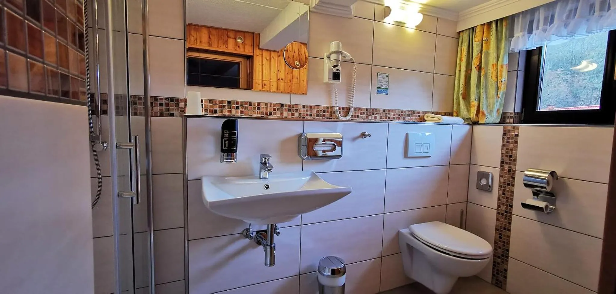 Bathroom in Hotel Zum Bürgergarten