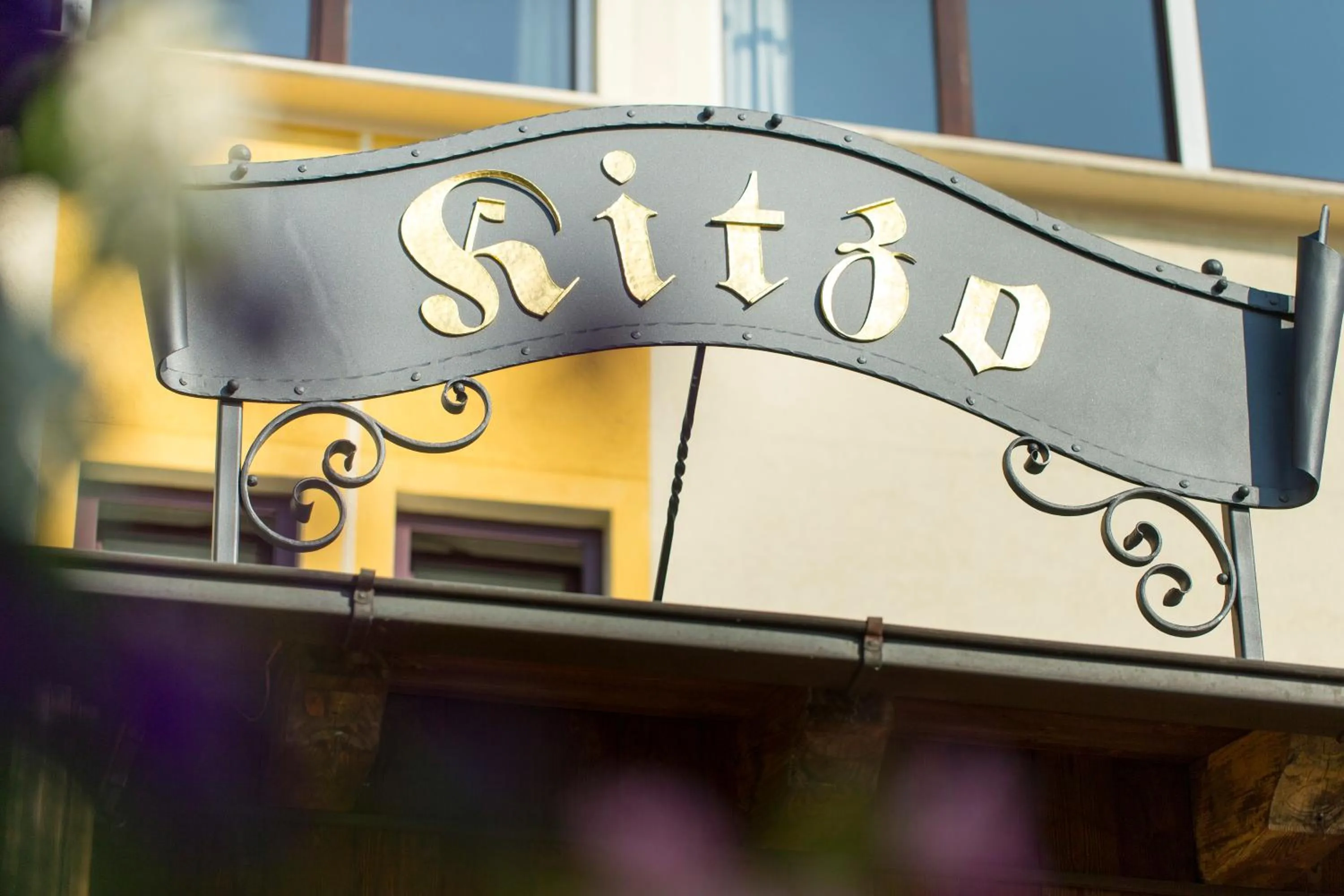 Decorative detail in Kim Hotel Dresden