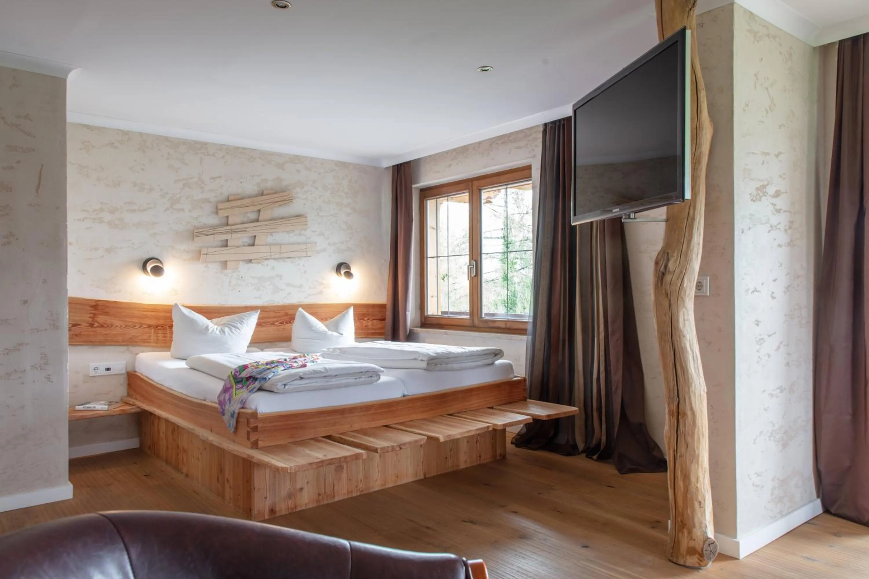 Bed in Hotel Terrassenhof