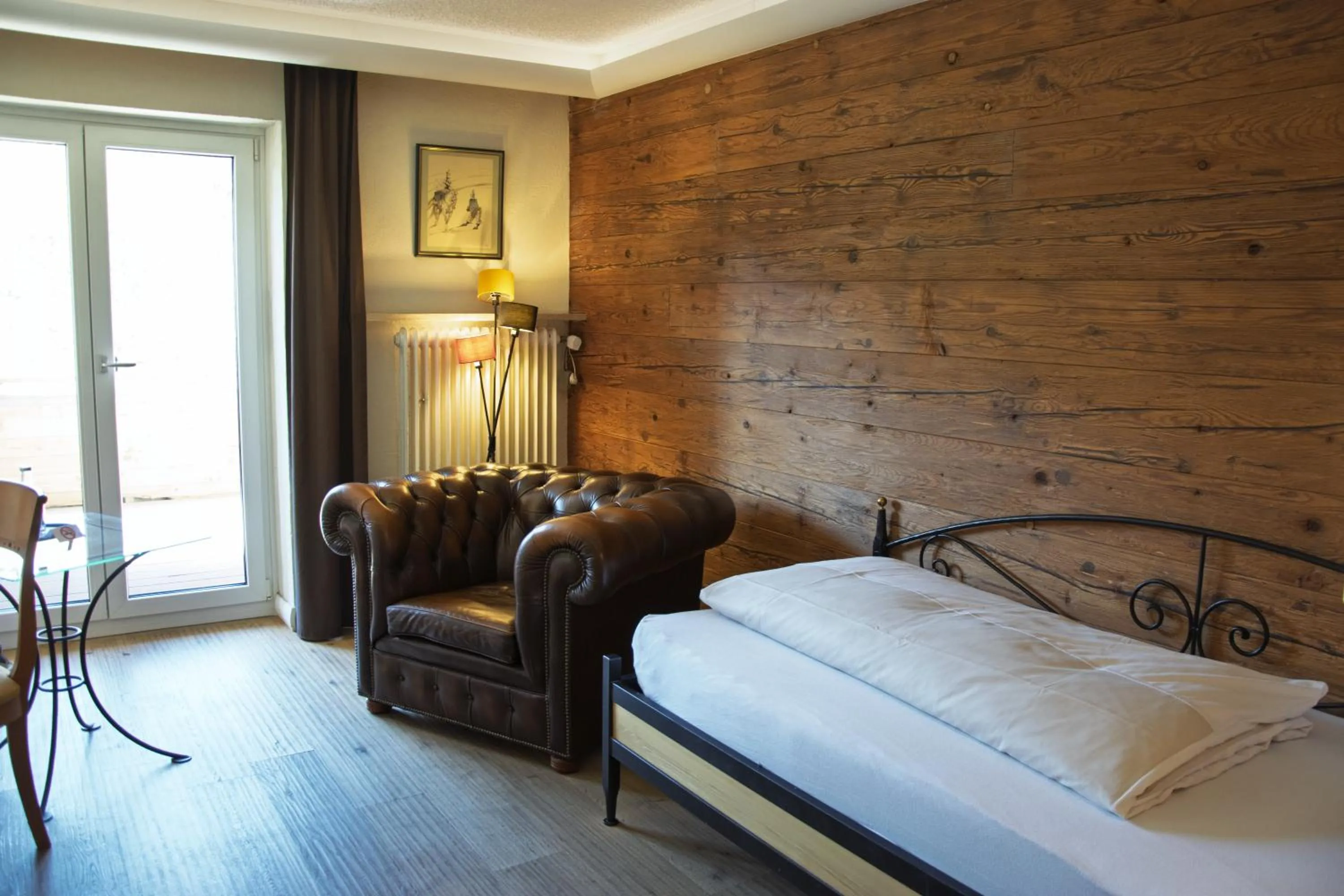 Bed in Hotel Terrassenhof