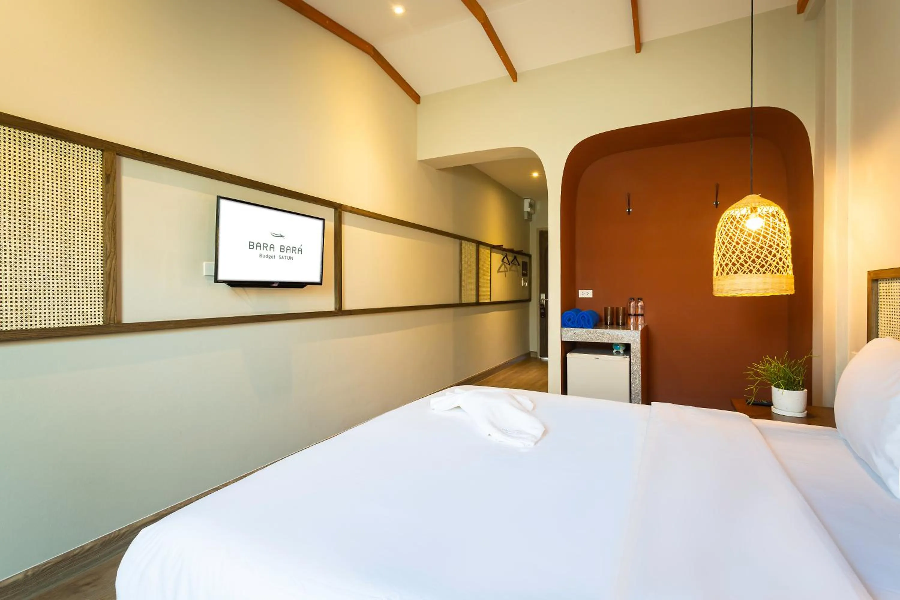 Bed in BARA BARA' Budget SATUN 'SHA Plus'