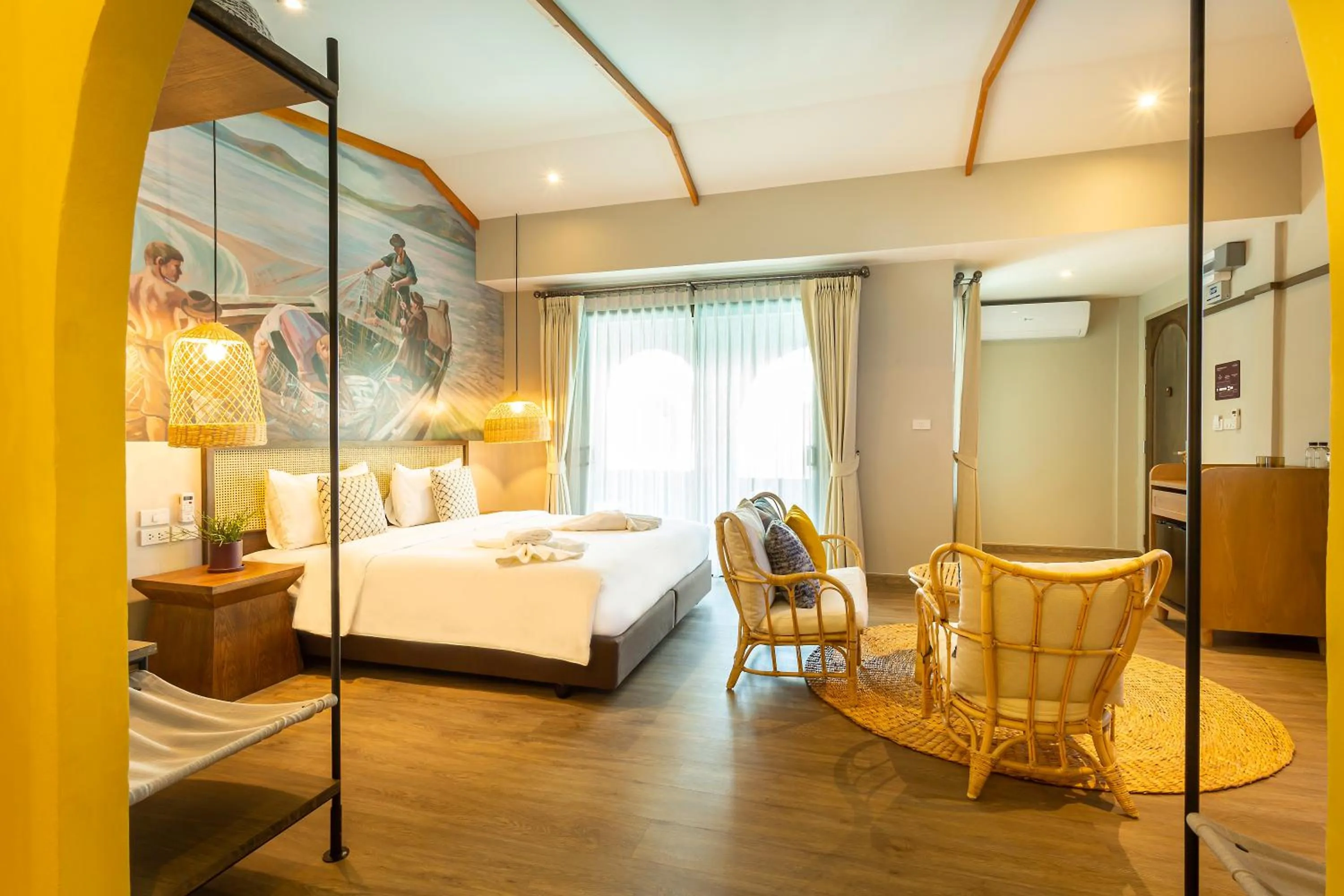 Bed in BARA BARA' Budget SATUN 'SHA Plus'