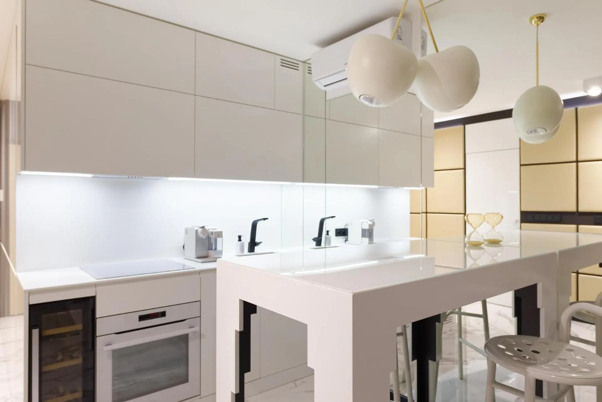 Kitchen or kitchenette in Super-Apartamenty VIP Jacuzzi