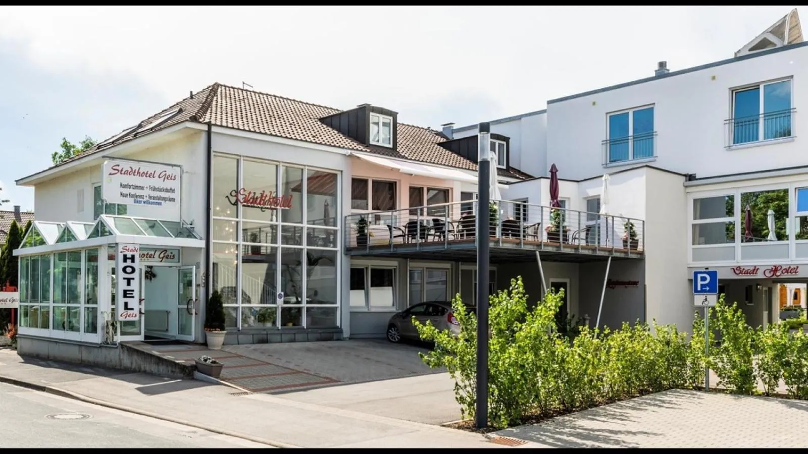 Property building in Stadthotel Geis