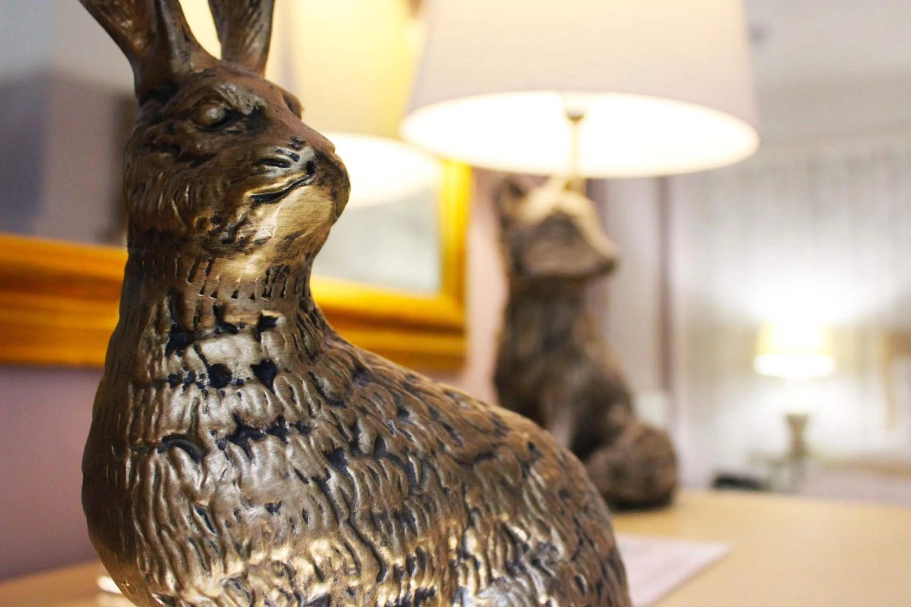 Decorative detail, Bed in Guestling Hall Hotel