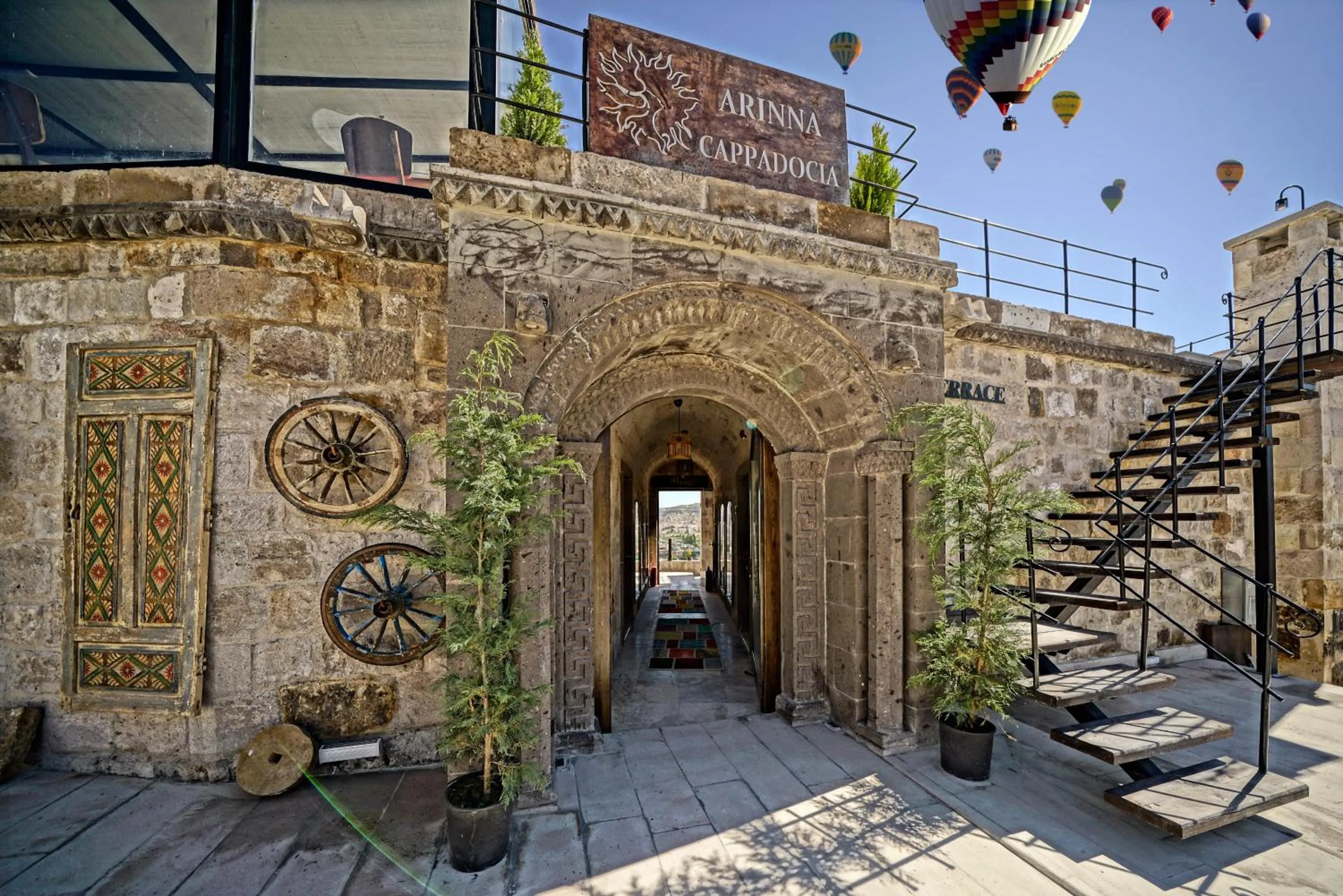 Facade/entrance in Arinna Cappadocia