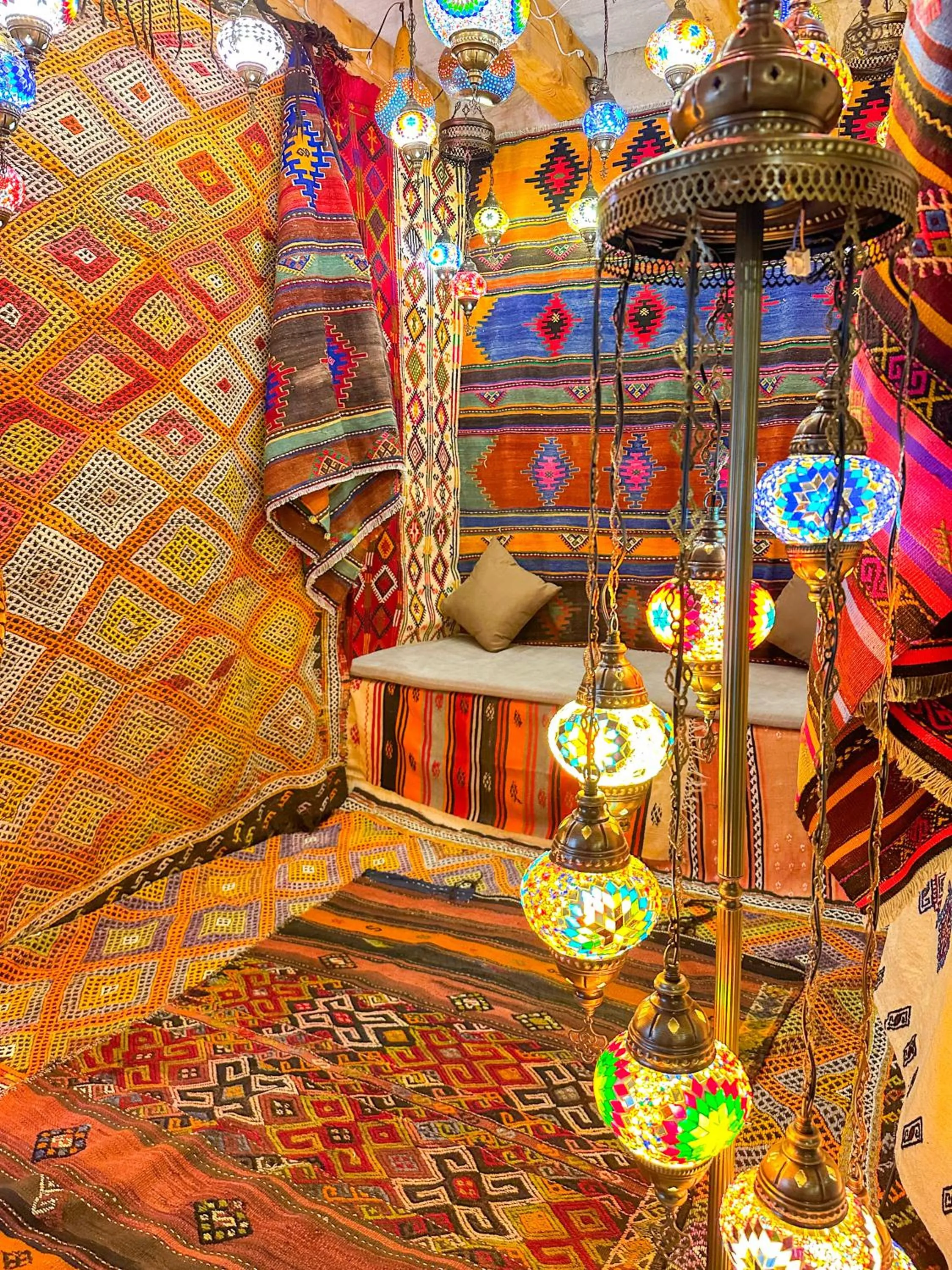 Seating area in Arinna Cappadocia