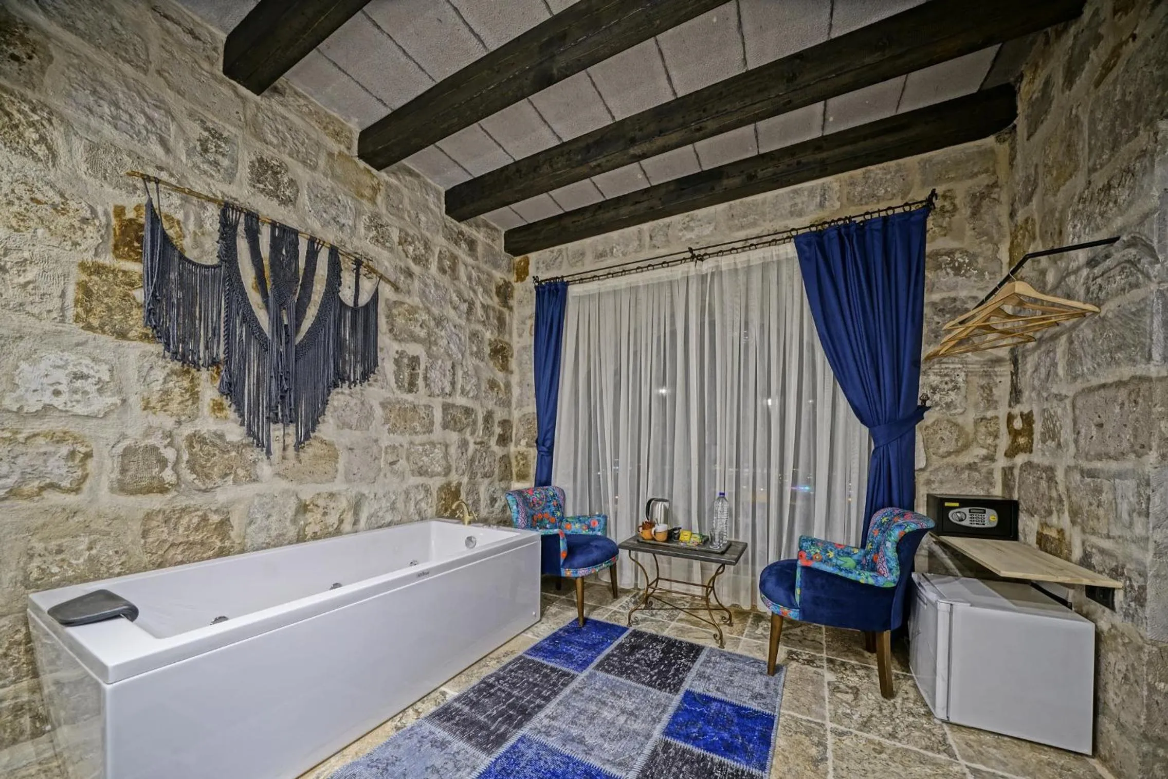 Seating area in Arinna Cappadocia