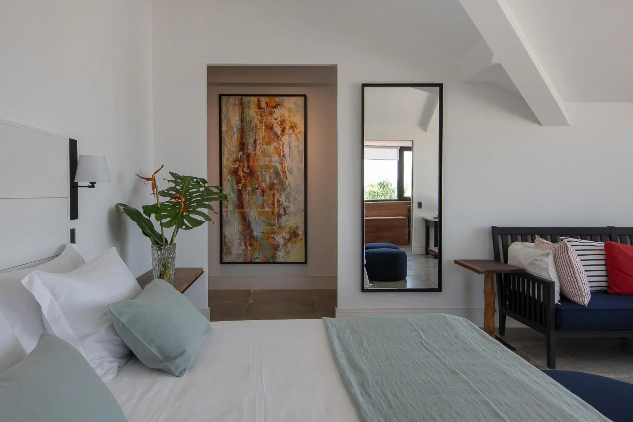 Bed in Villa Paranaguá Hotel & Spa - Boutique Hotel