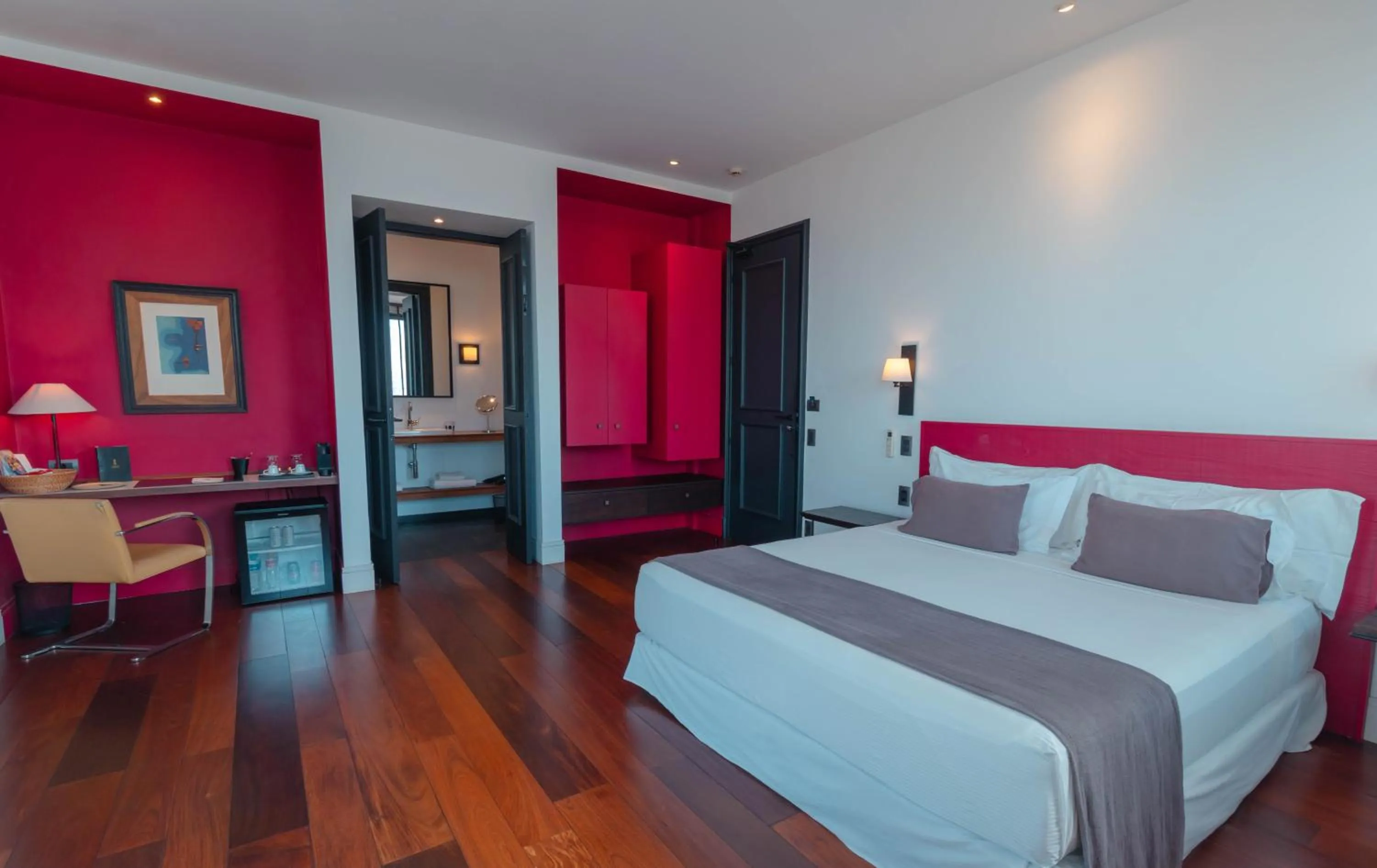 Bed in Villa Paranaguá Hotel & Spa - Boutique Hotel