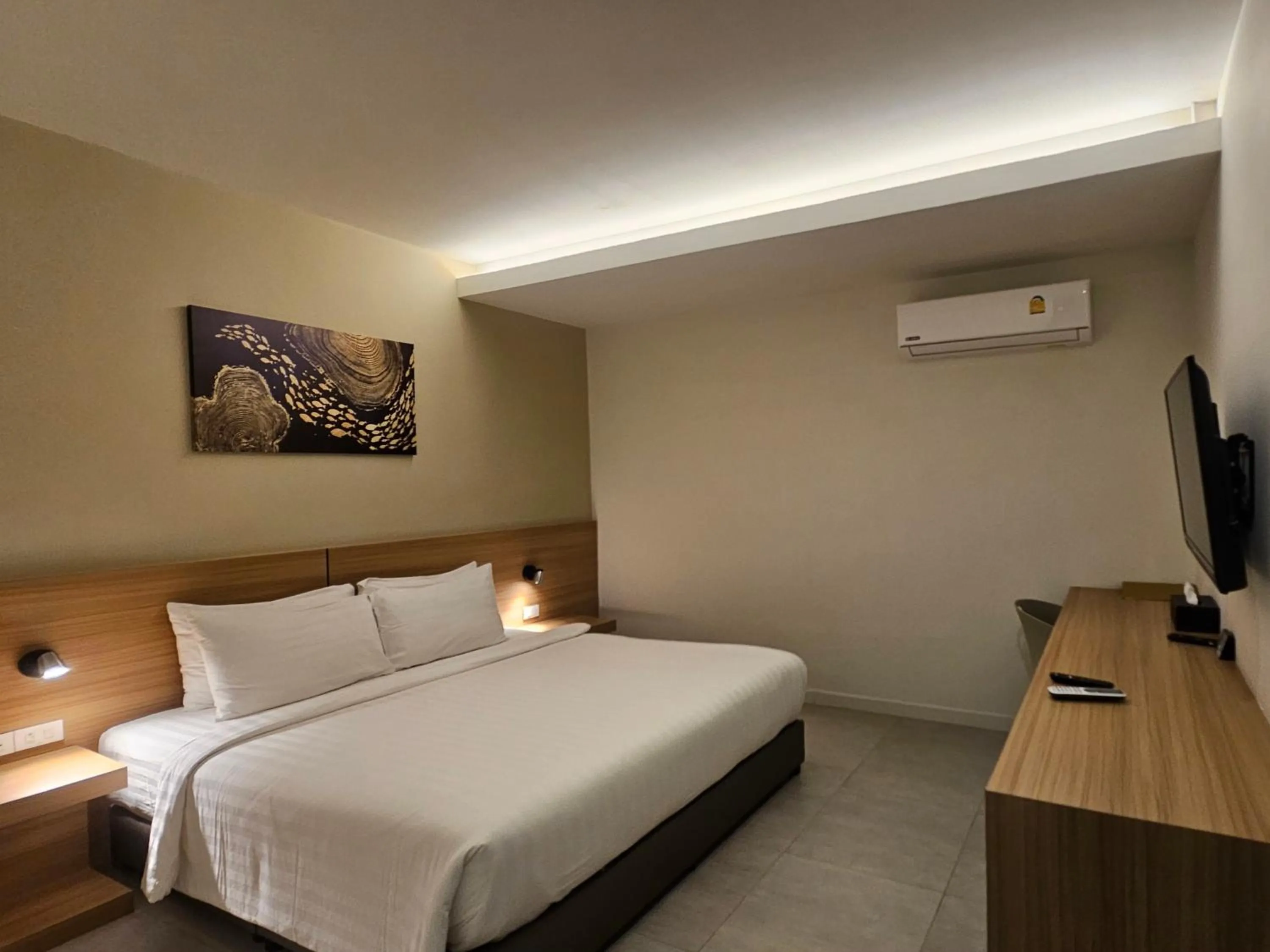 Bed in ARENICE Boutique Hotel