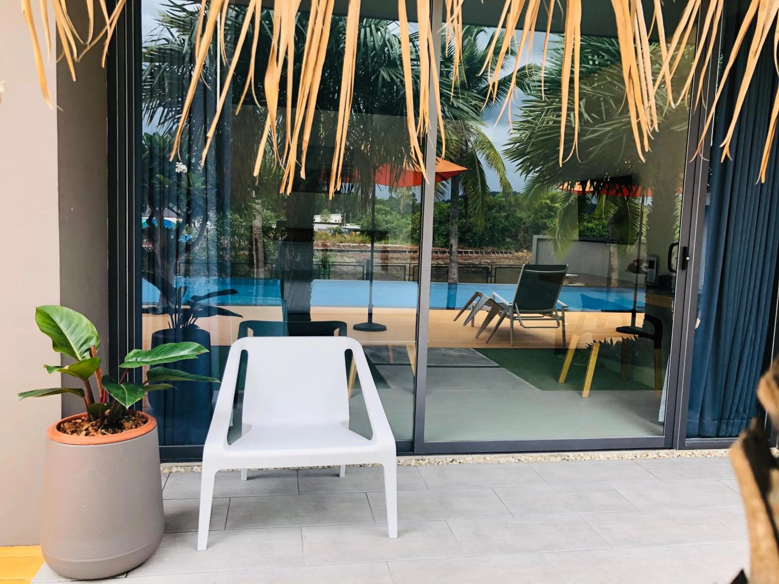 Patio in ARENICE Boutique Hotel