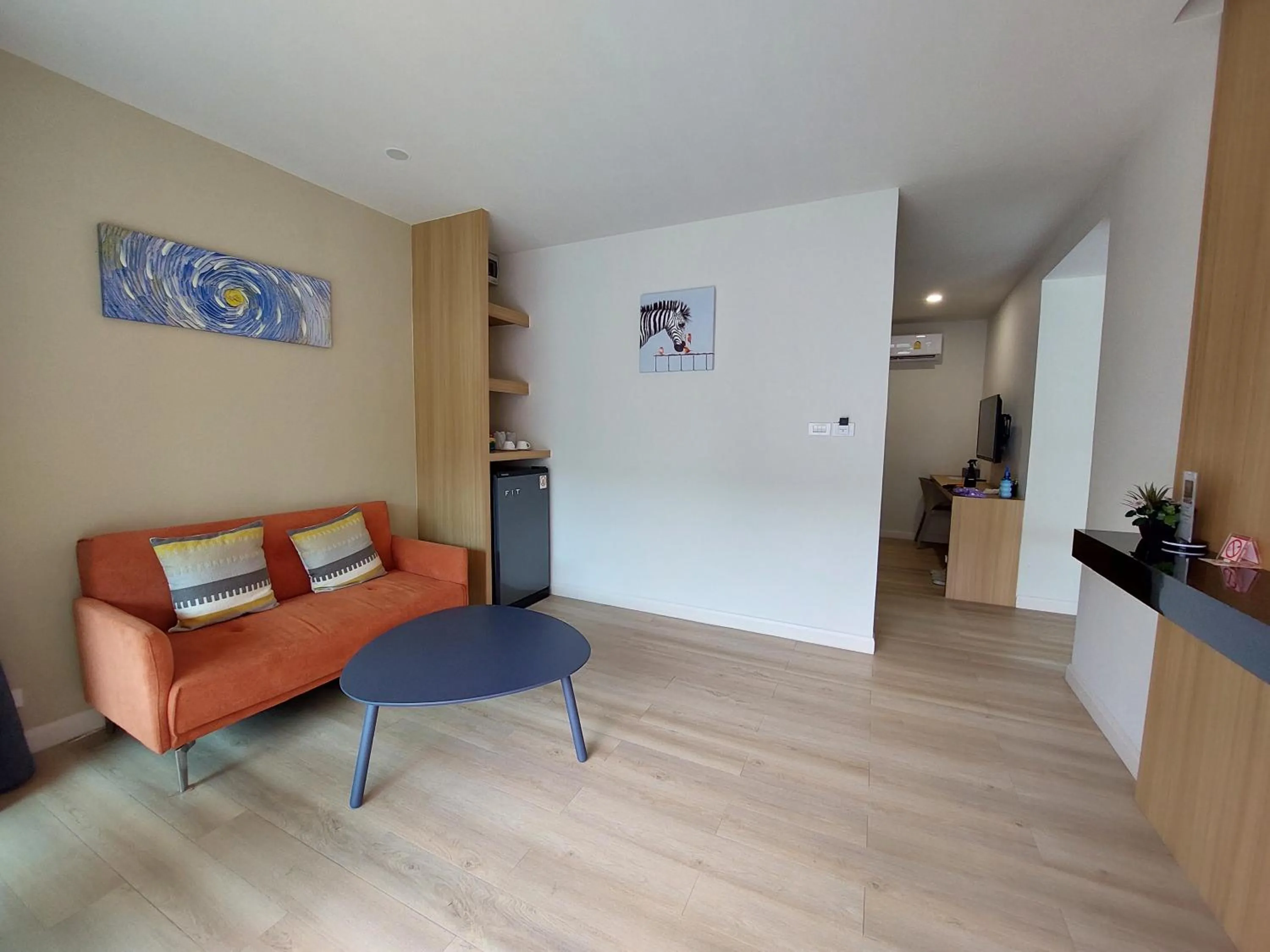 Living room in ARENICE Boutique Hotel