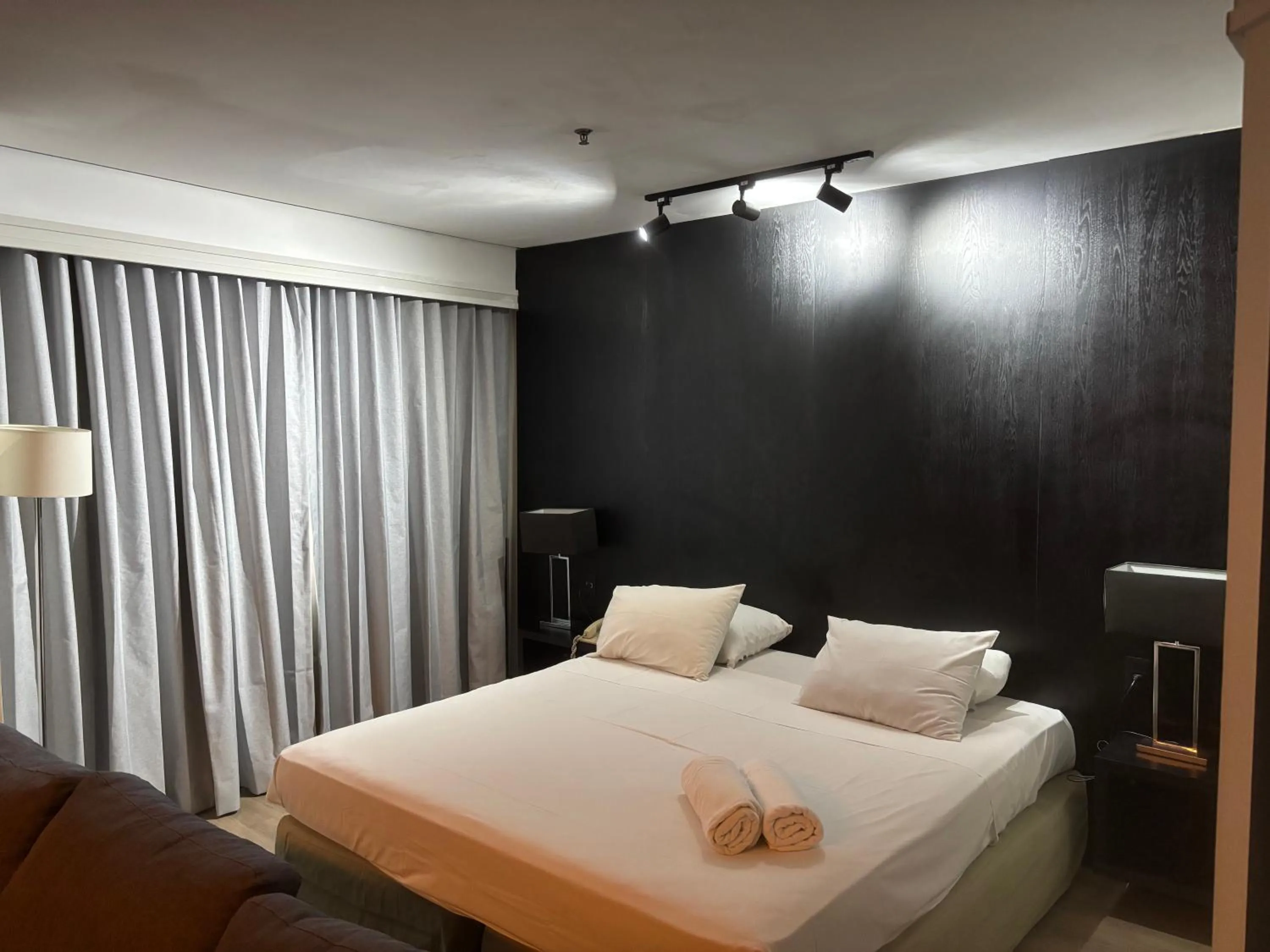 Bed in HOTEL SHOPPING VILA OLIMPIA