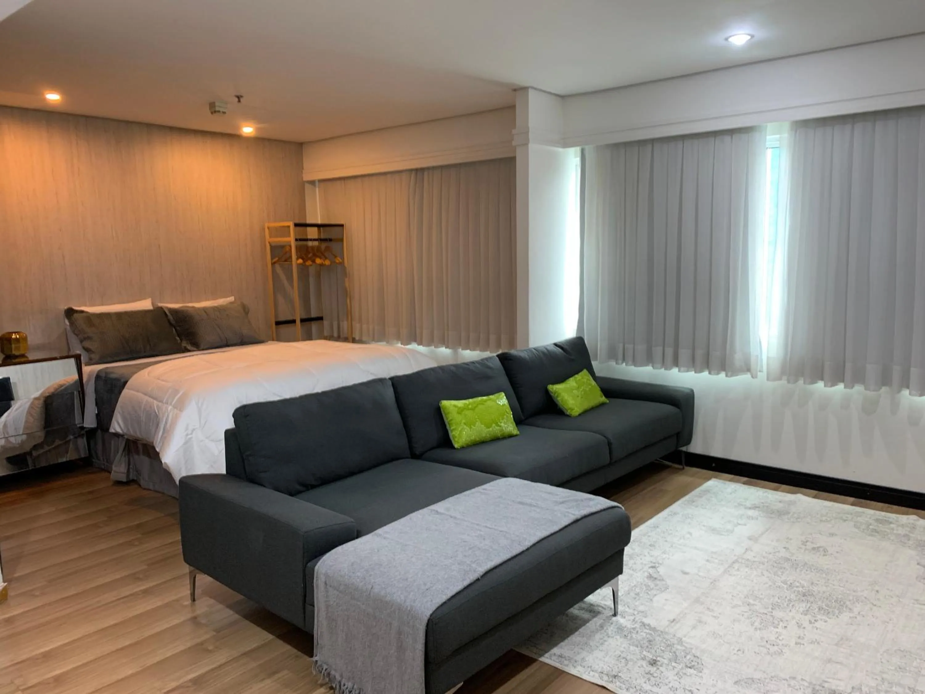 Bed in HOTEL SHOPPING VILA OLIMPIA