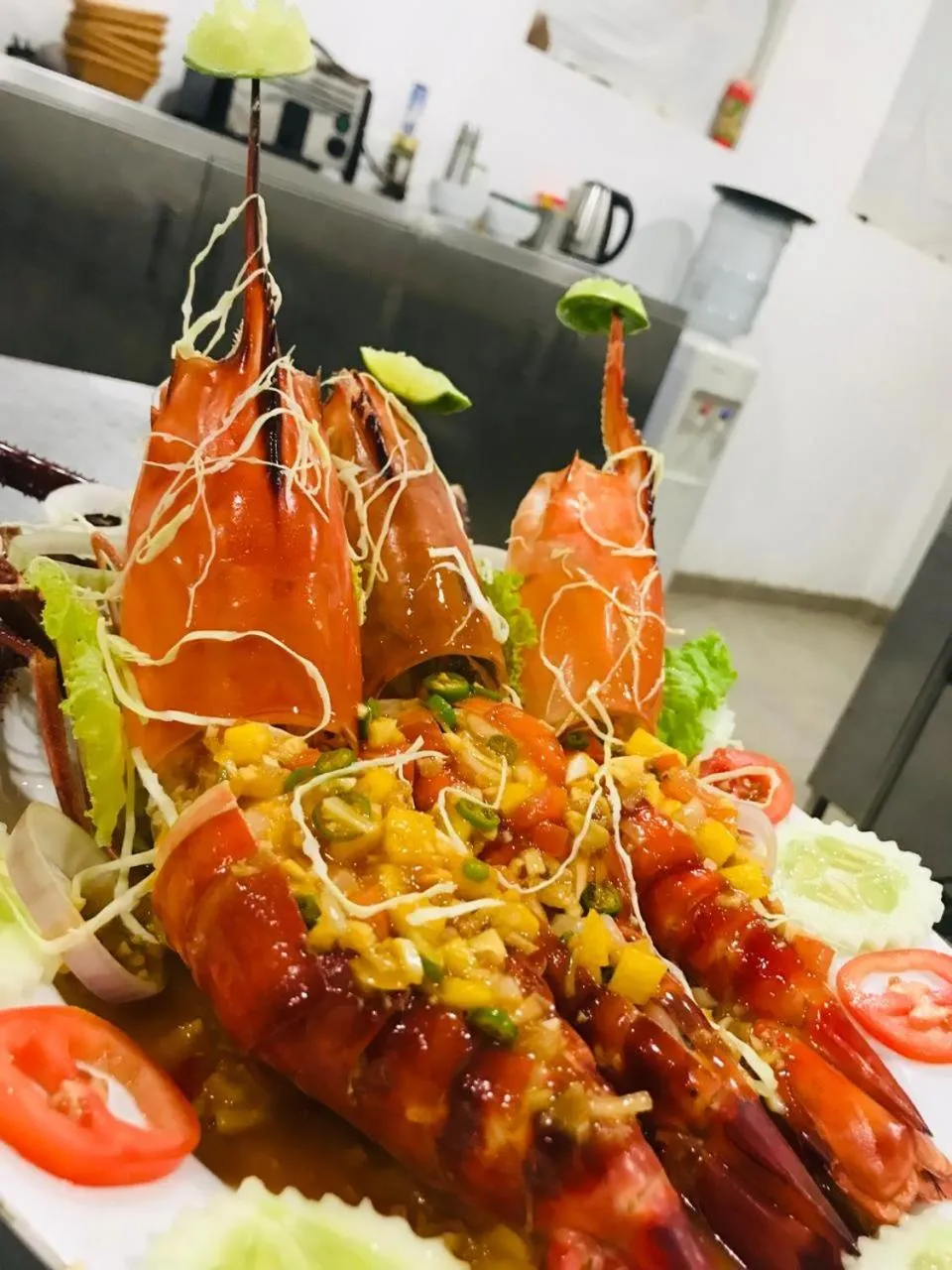 Dinner in Guru Beach Resort