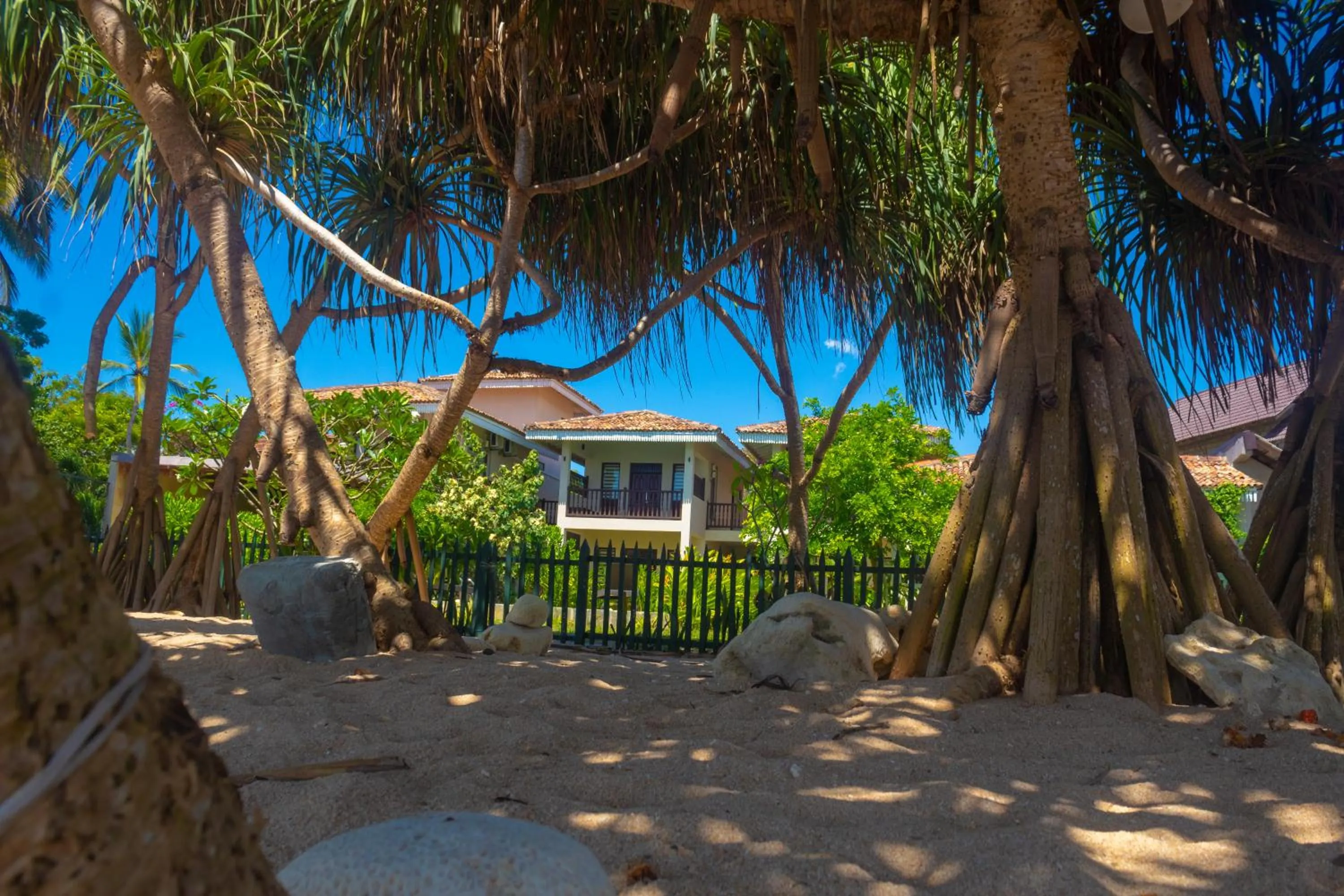 Garden in Guru Beach Resort