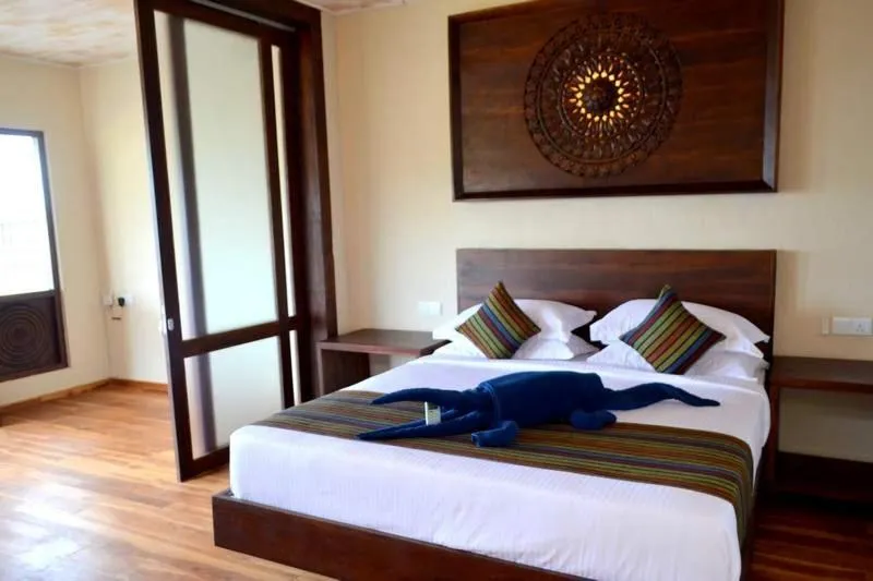 Bed in Guru Beach Resort