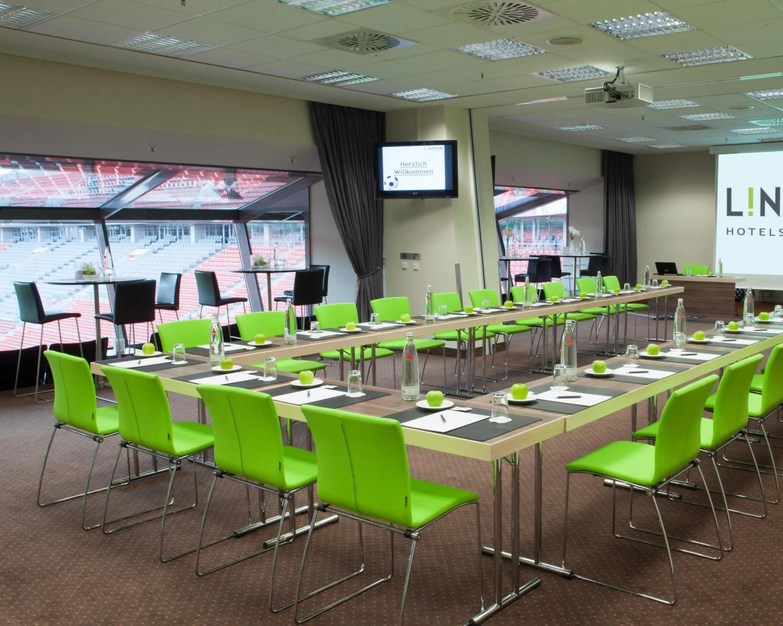 Meeting/conference room in Lindner Hotel Leverkusen BayArena, part of JdV by Hyatt