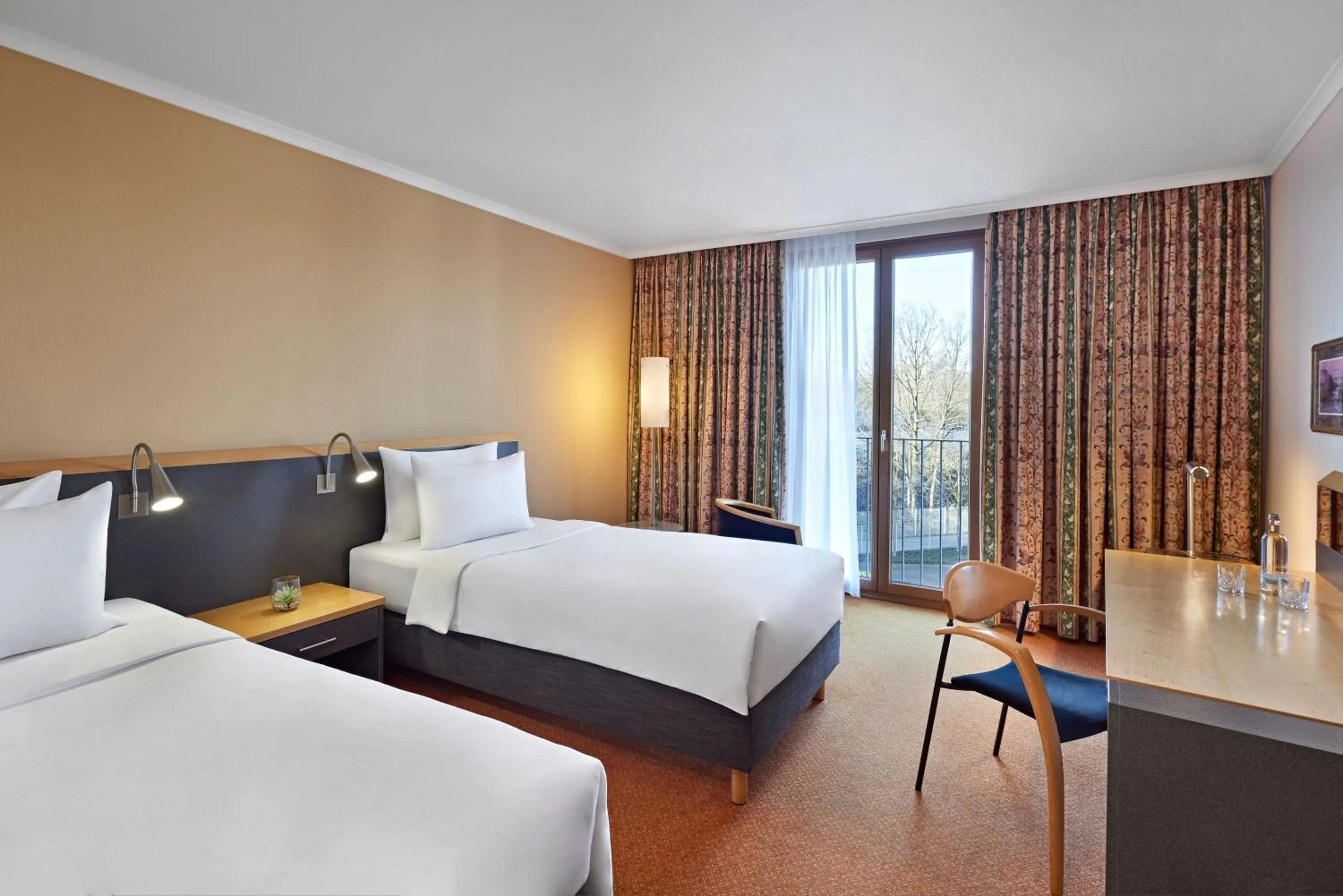 Bed in Lindner Hotel Leverkusen BayArena, part of JdV by Hyatt