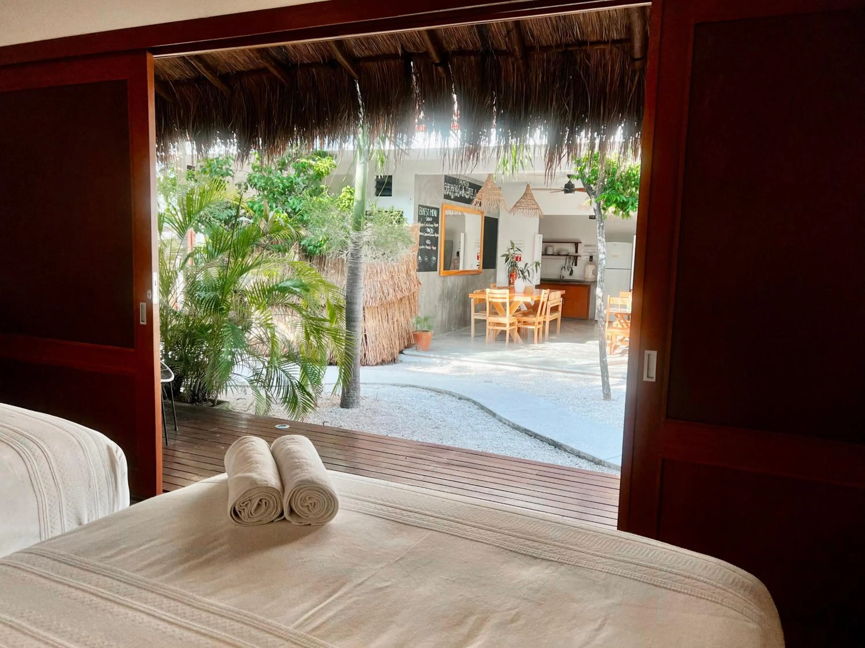 Bed in Mimosa Tulum