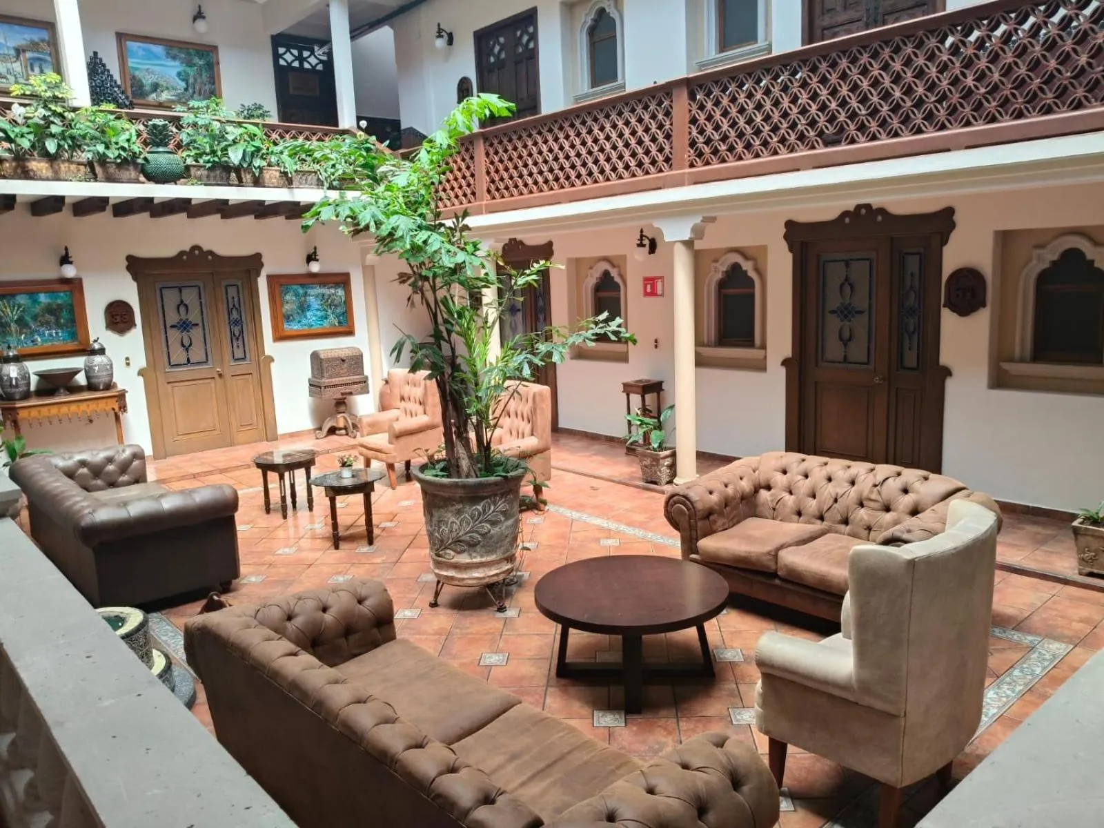 Living room in HOTEL MI SOLAR EJECUTIVO