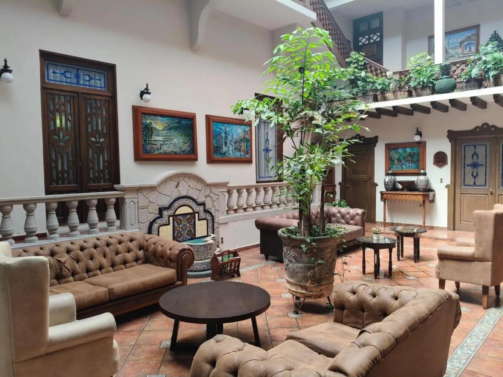 Living room in HOTEL MI SOLAR EJECUTIVO