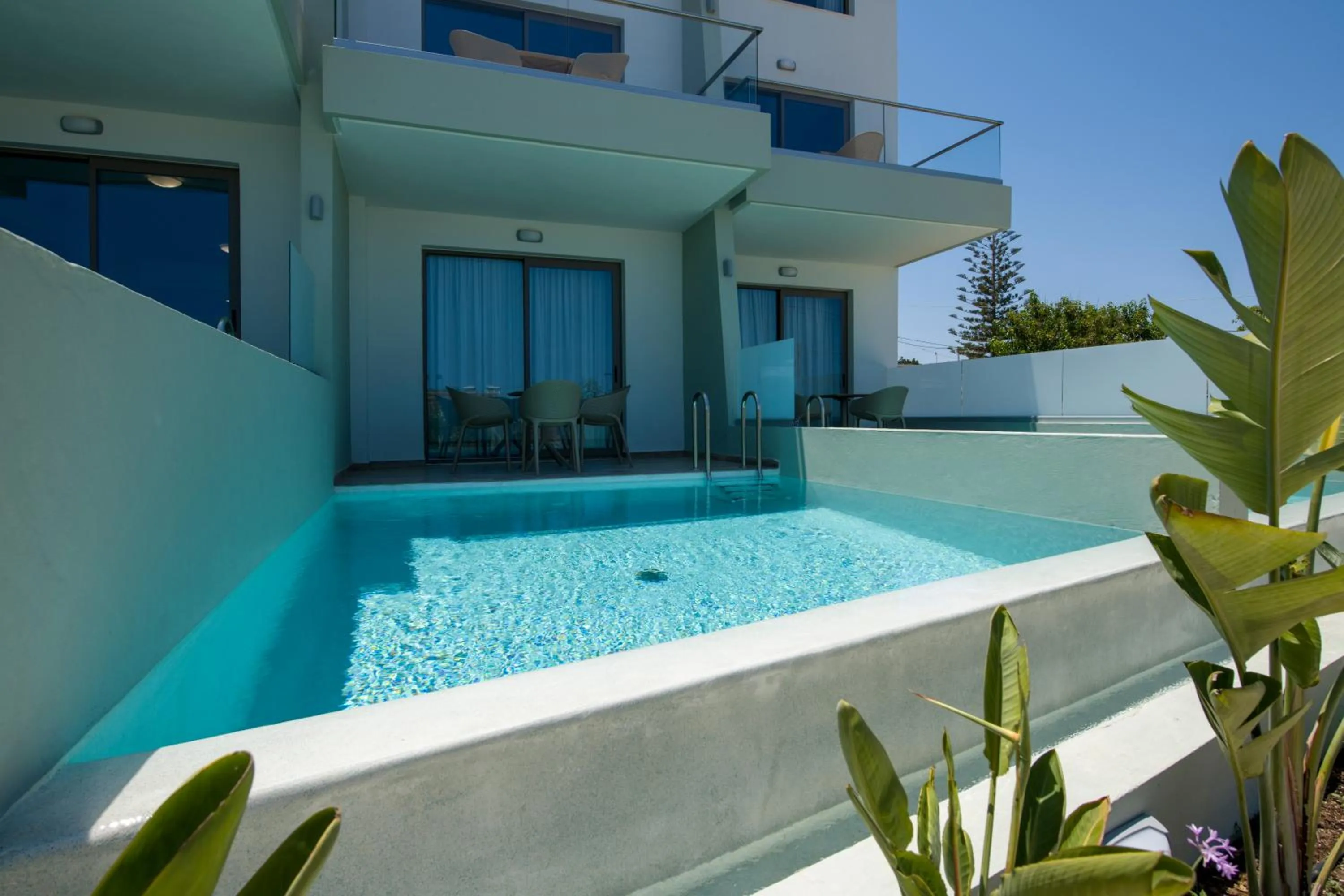 Balcony/Terrace in Incognito Creta Luxury Suites and More