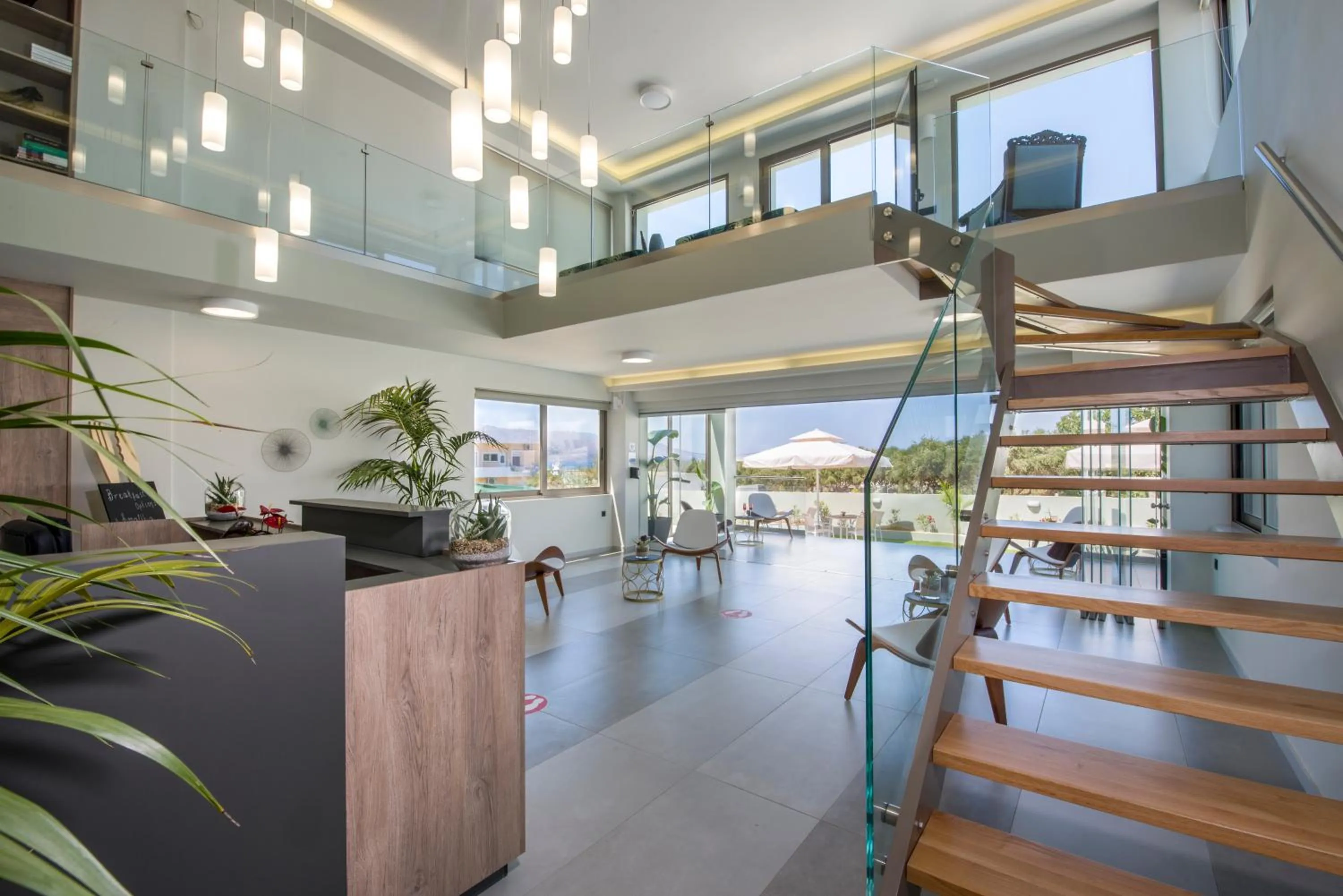 Lobby or reception in Incognito Creta Luxury Suites and More