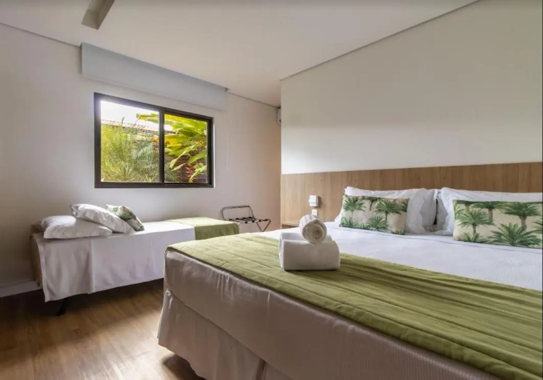 Bed in Pousada Morro do Farol