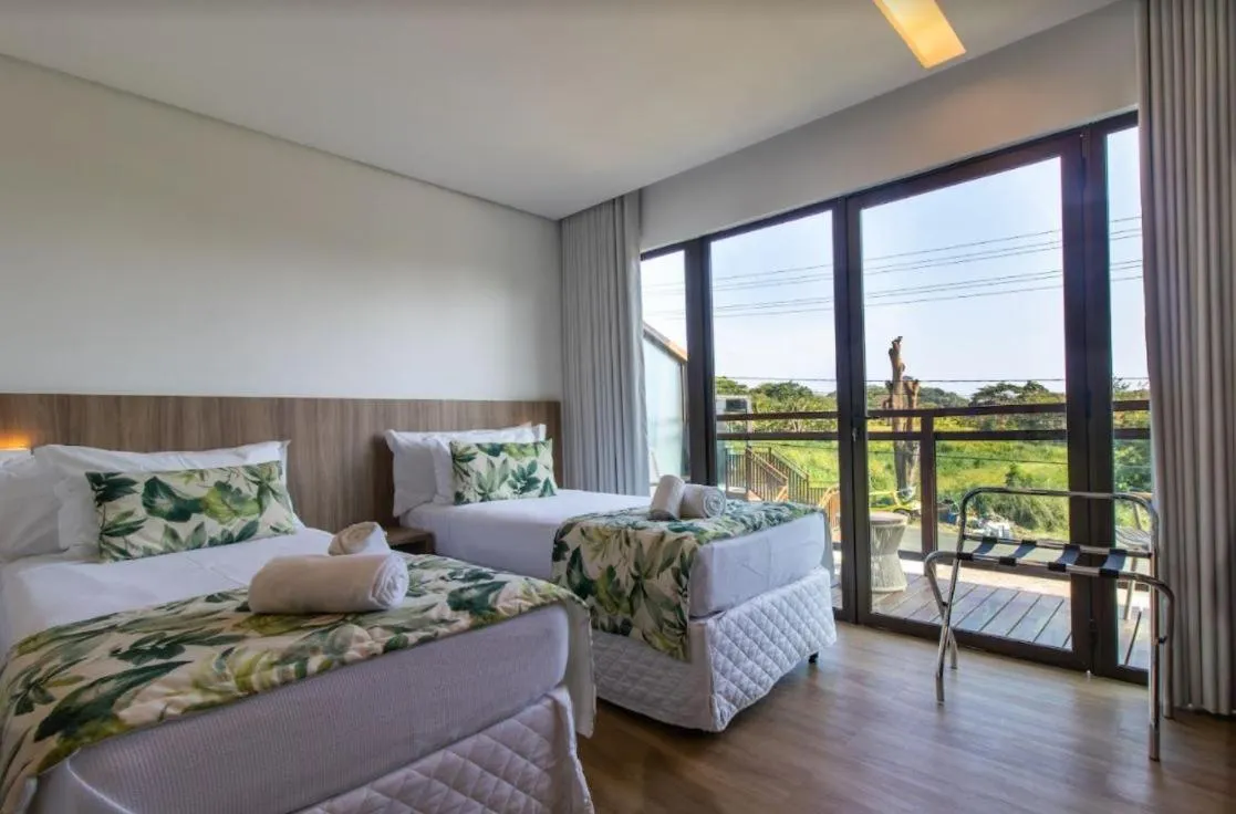 Bed in Pousada Morro do Farol