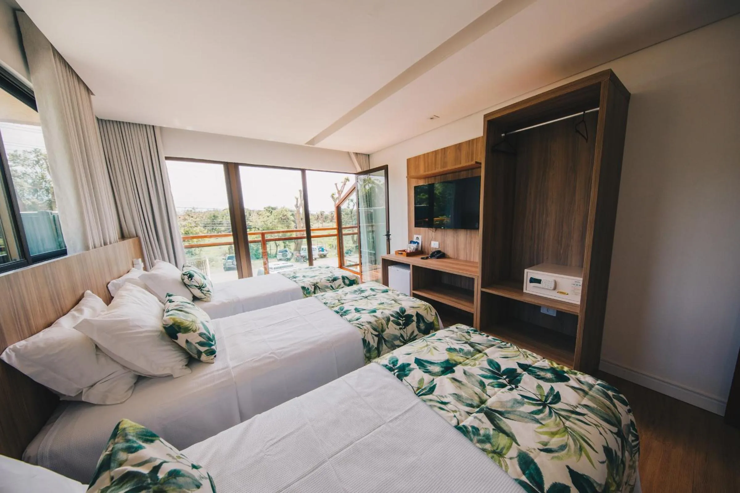 Bed in Pousada Morro do Farol