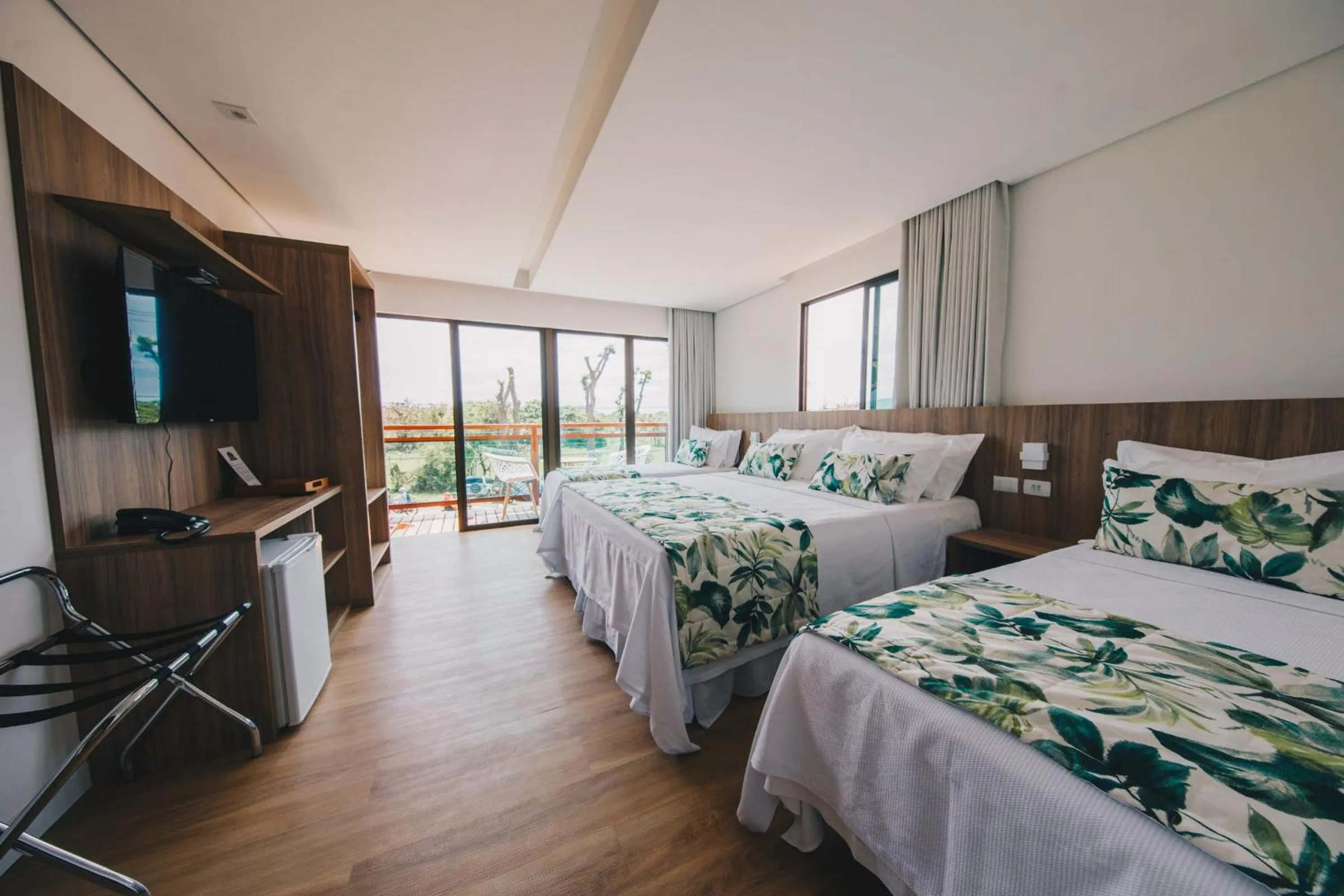 Bed in Pousada Morro do Farol