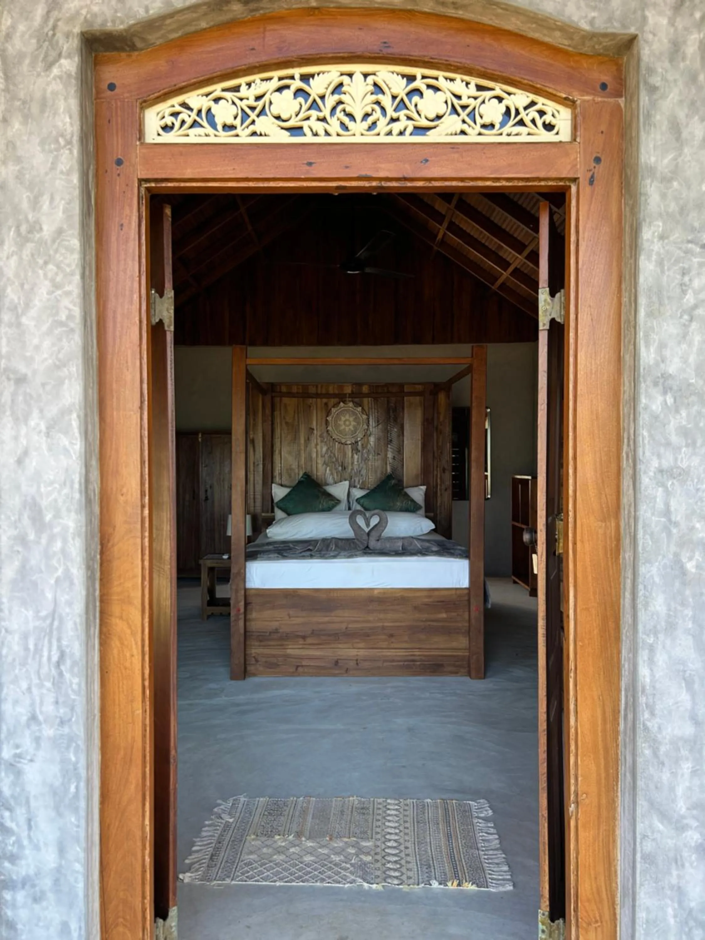 Bed in Arasi Resort