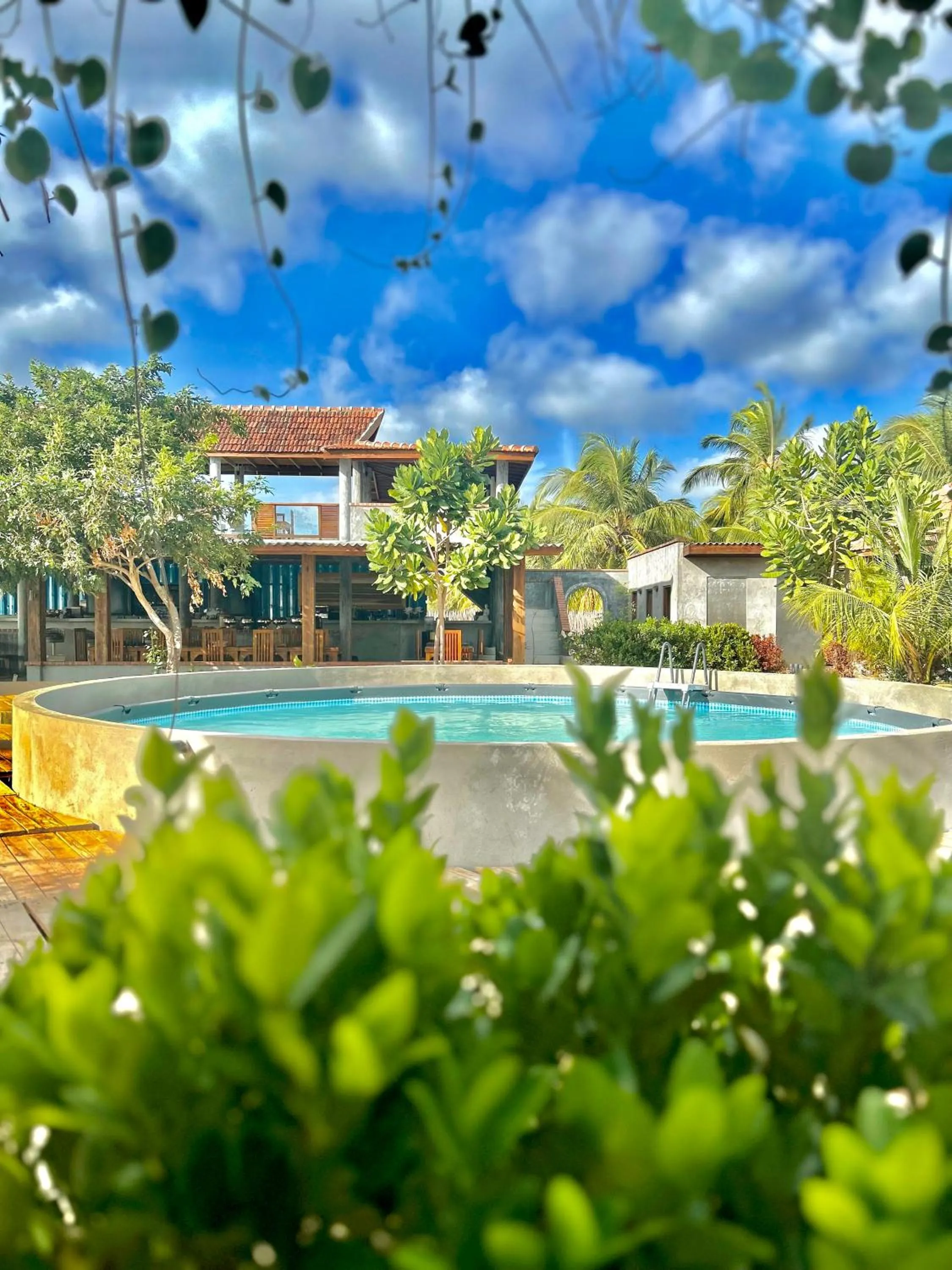 Pool view in Arasi Resort