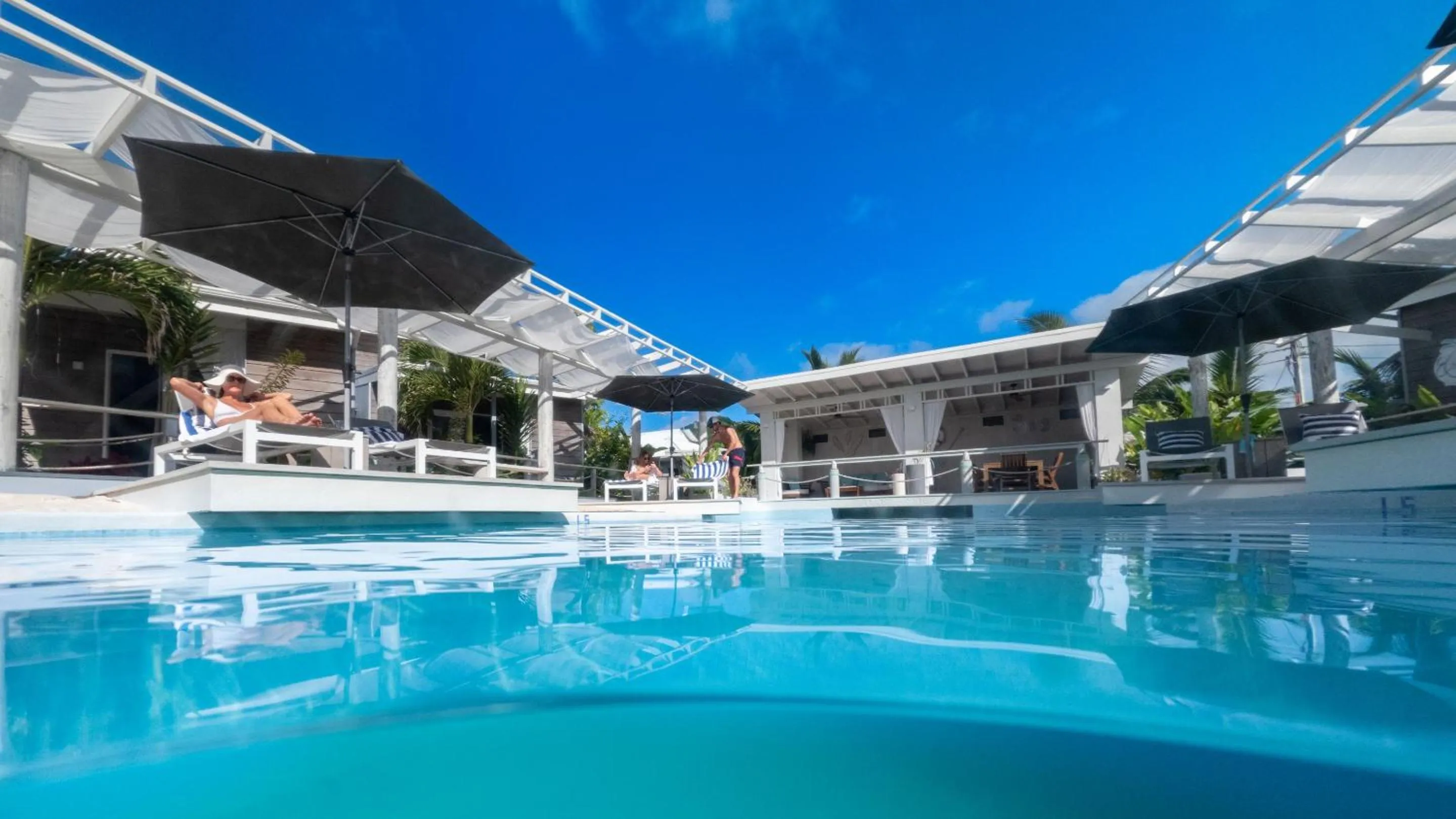 Swimming pool in Ocean Escape Resort & Spa