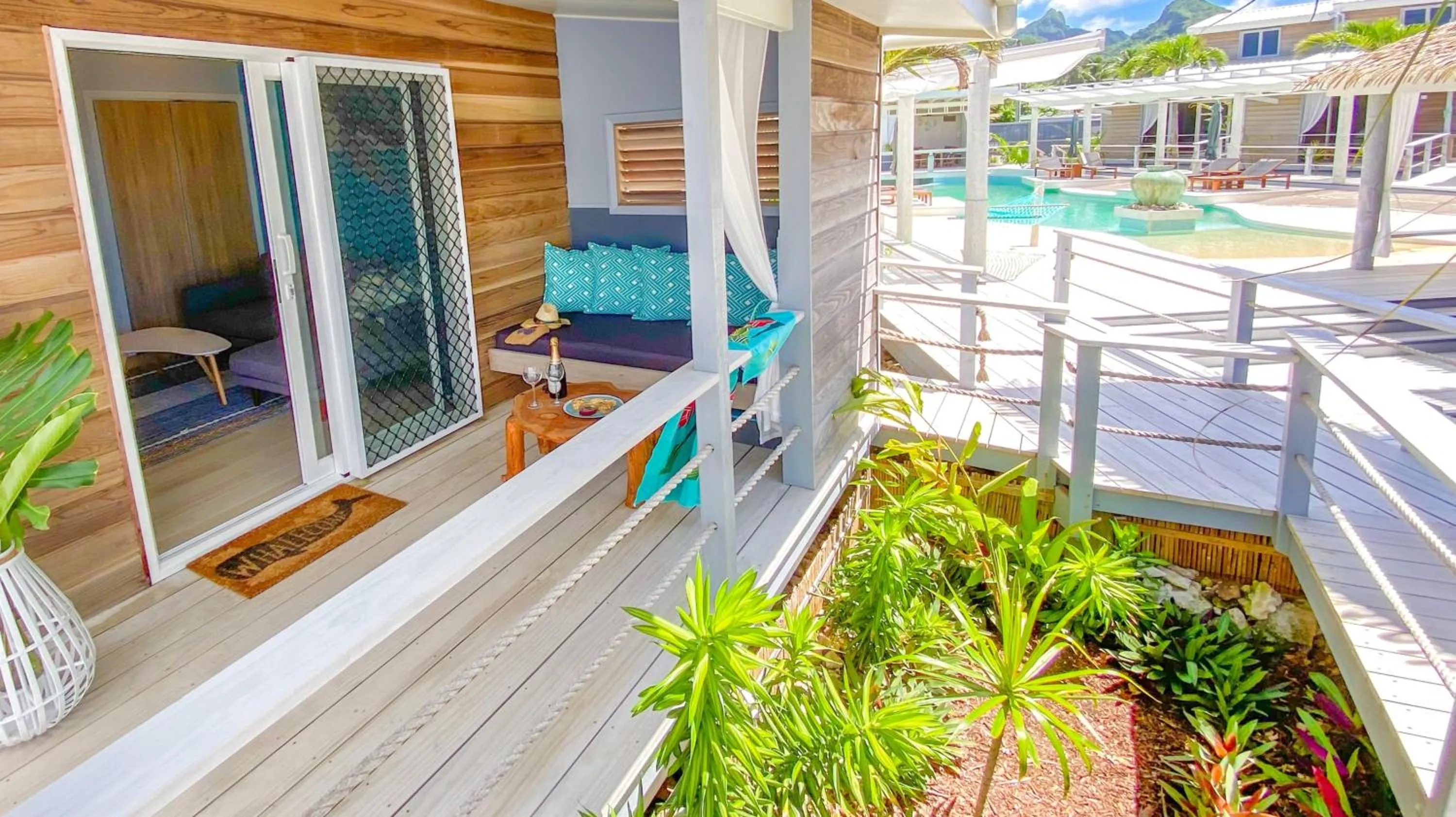 Property building in Ocean Escape Resort & Spa