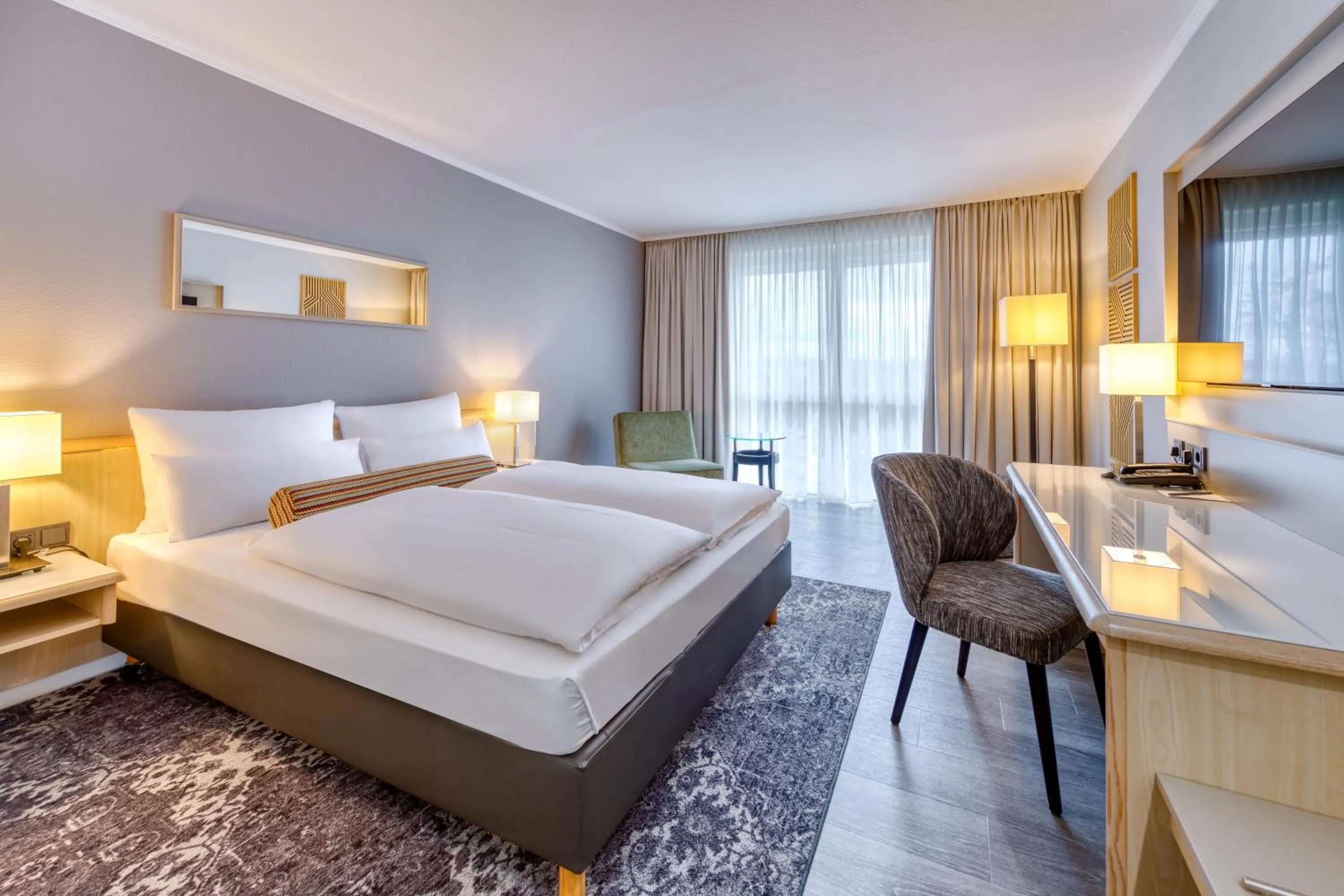 Bed in Mercure Düsseldorf Kaarst