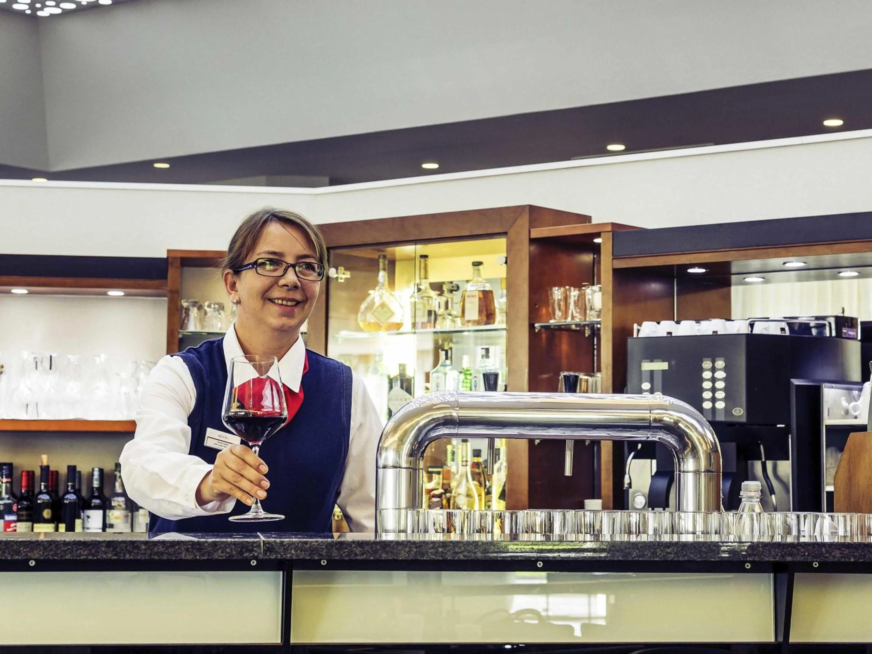 Lounge or bar in Mercure Düsseldorf Kaarst